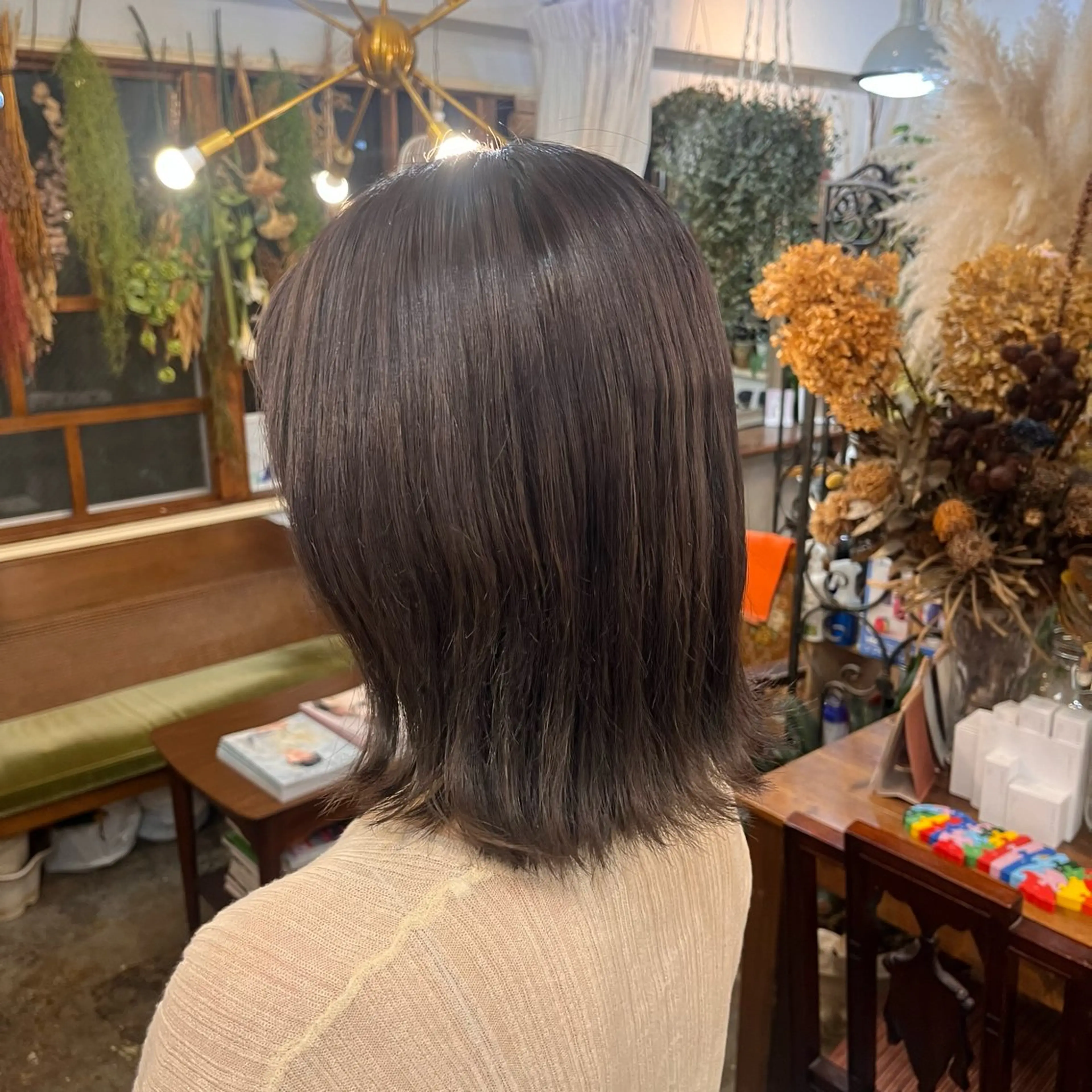 ショート カラー グレージュ HAIR　& MAKE orange所属・mary'sメリー /ニュアンスカラーのヘアスタイル