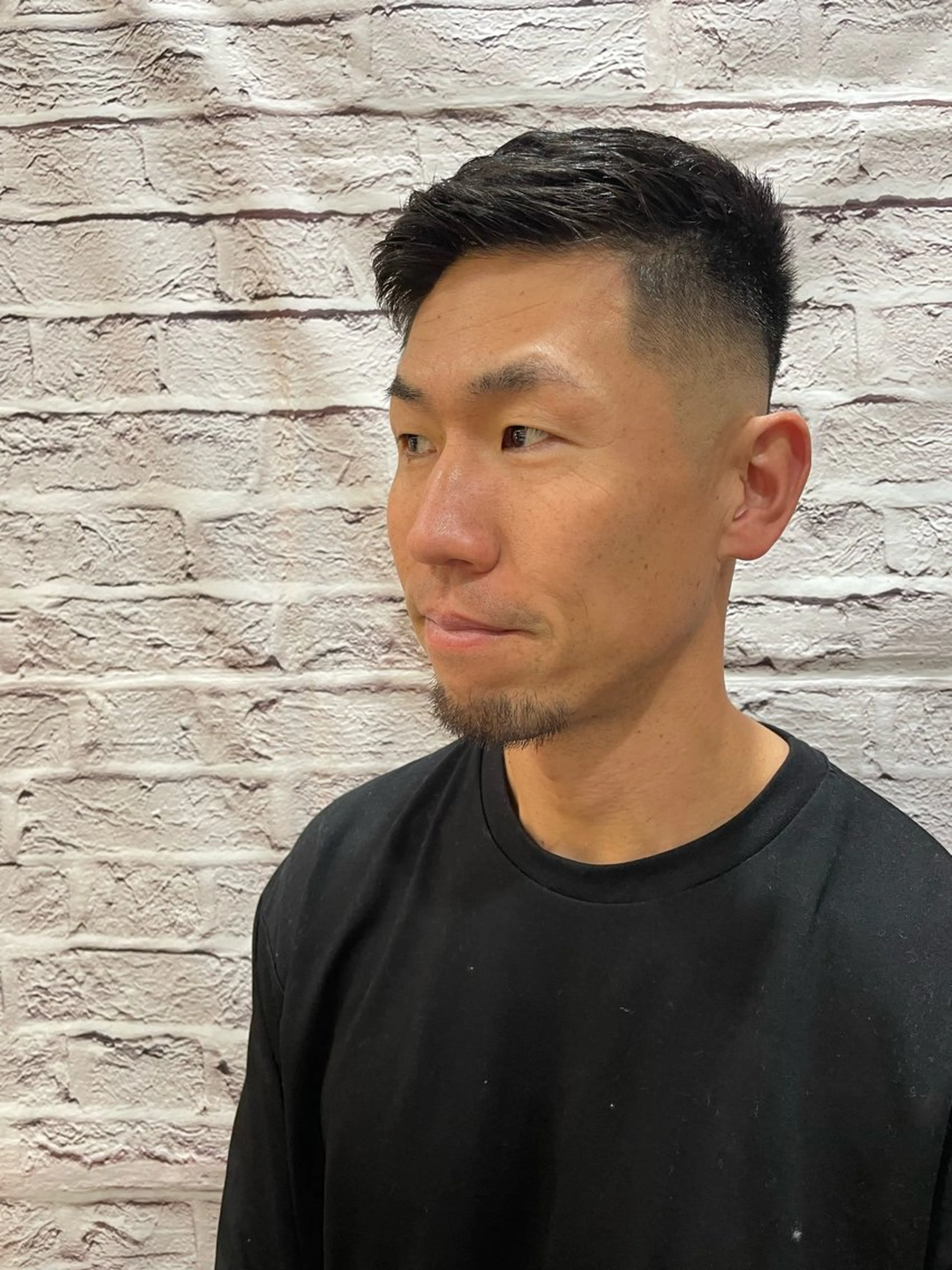 ショート メンズ カット 無料メンズカット❗️ 岡本晟我のヘアスタイル