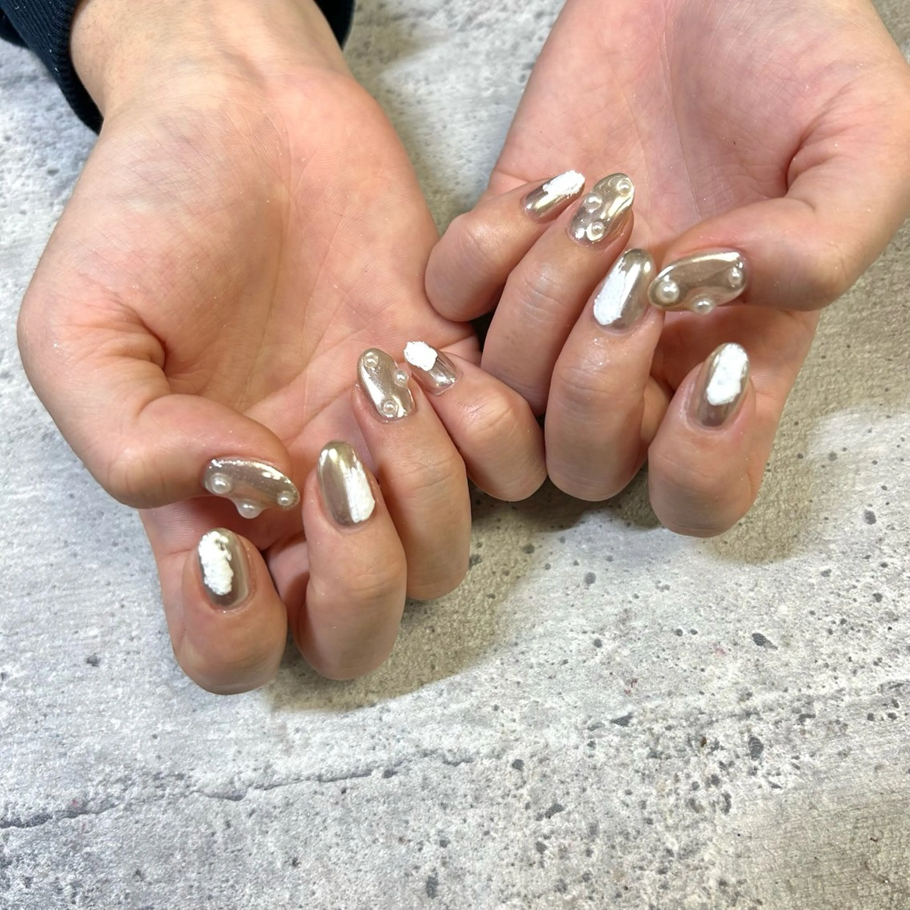 ネイル ハンドネイル ハンドケア 今福鶴見ネイル 8(ｴｲﾄ)のネイルデザイン