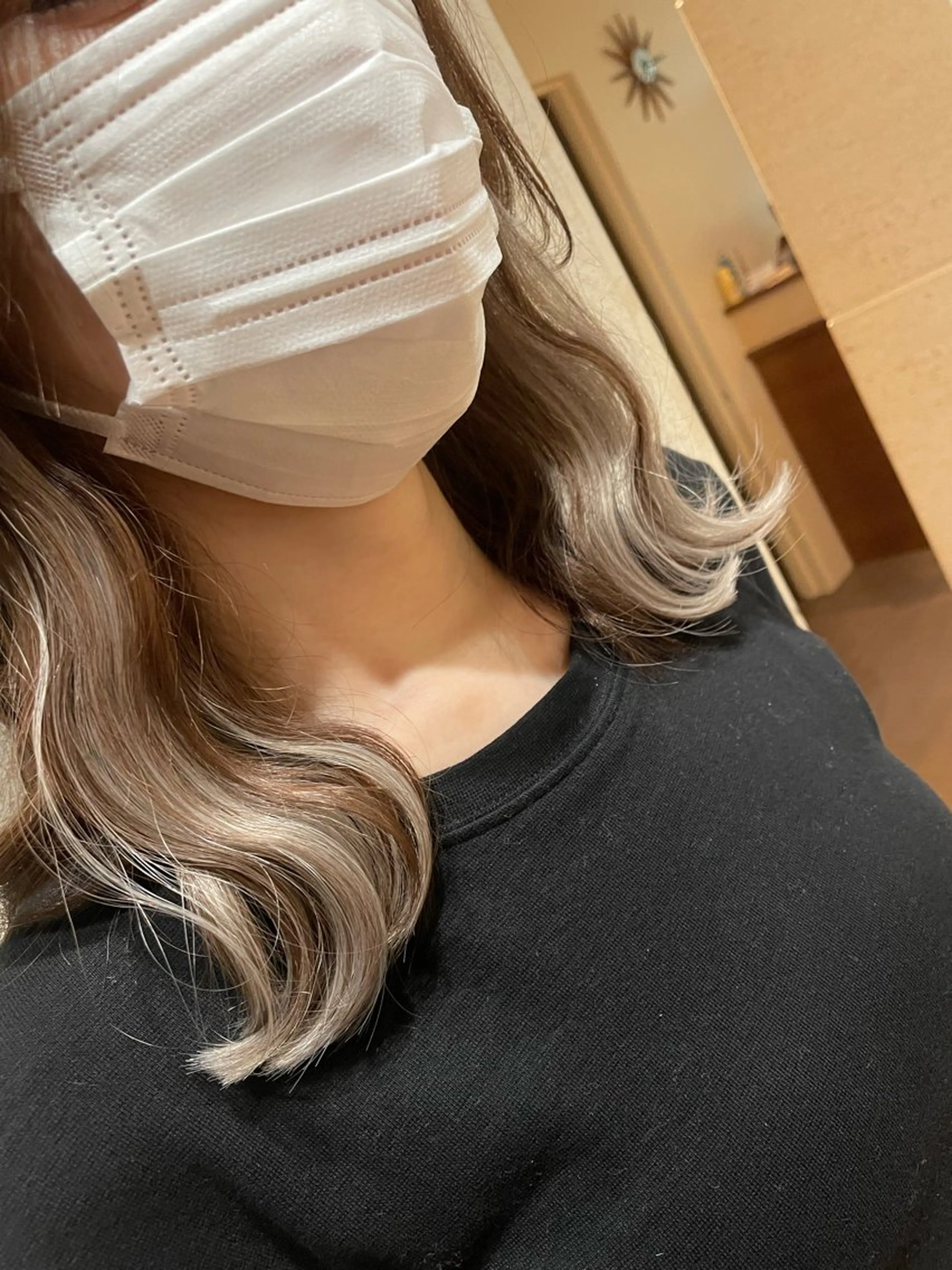 ミディアム カラー ヘアカラー トリートメント RINA .のヘアスタイル