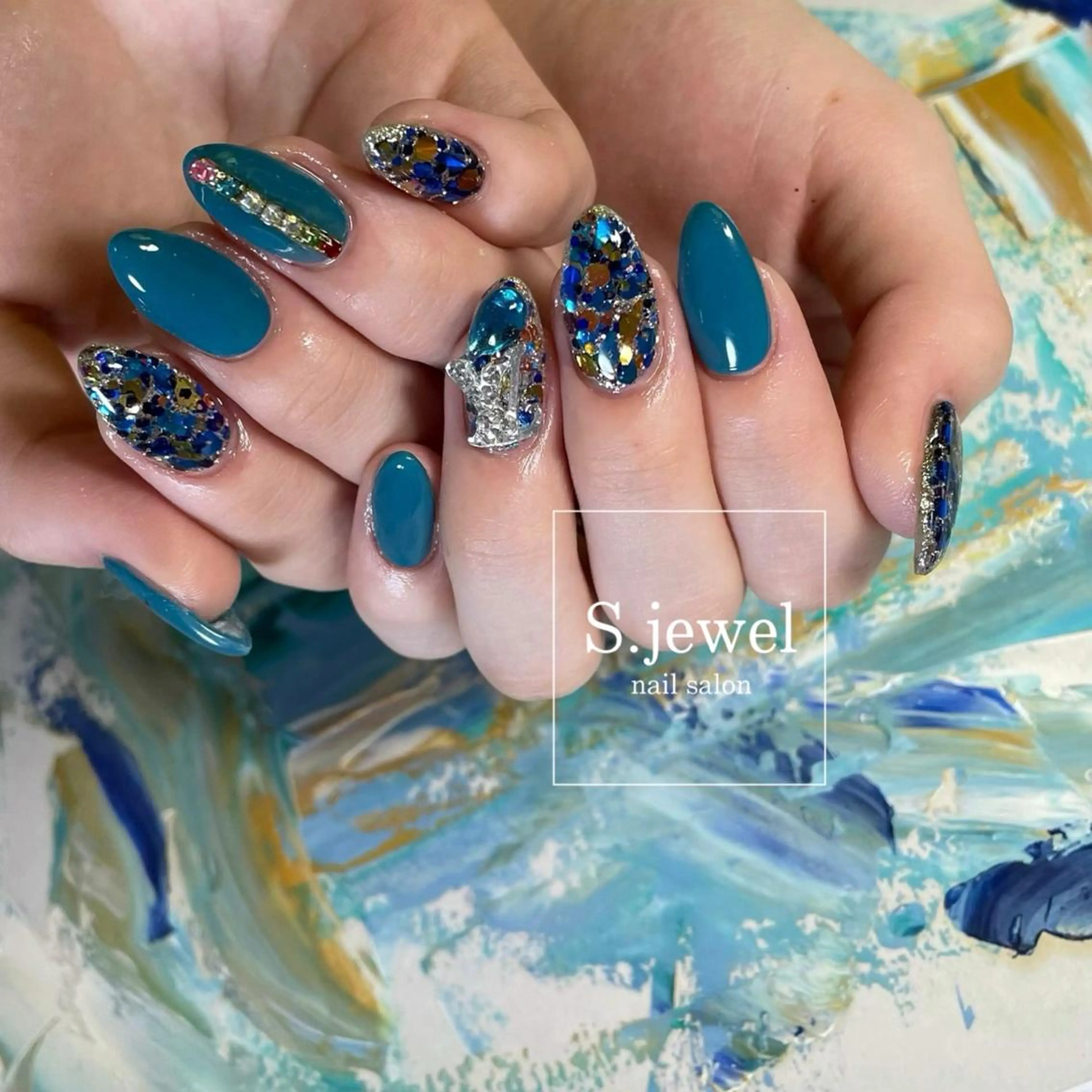 ネイル S♡JEWEL所属・S. JEWELのネイルデザイン