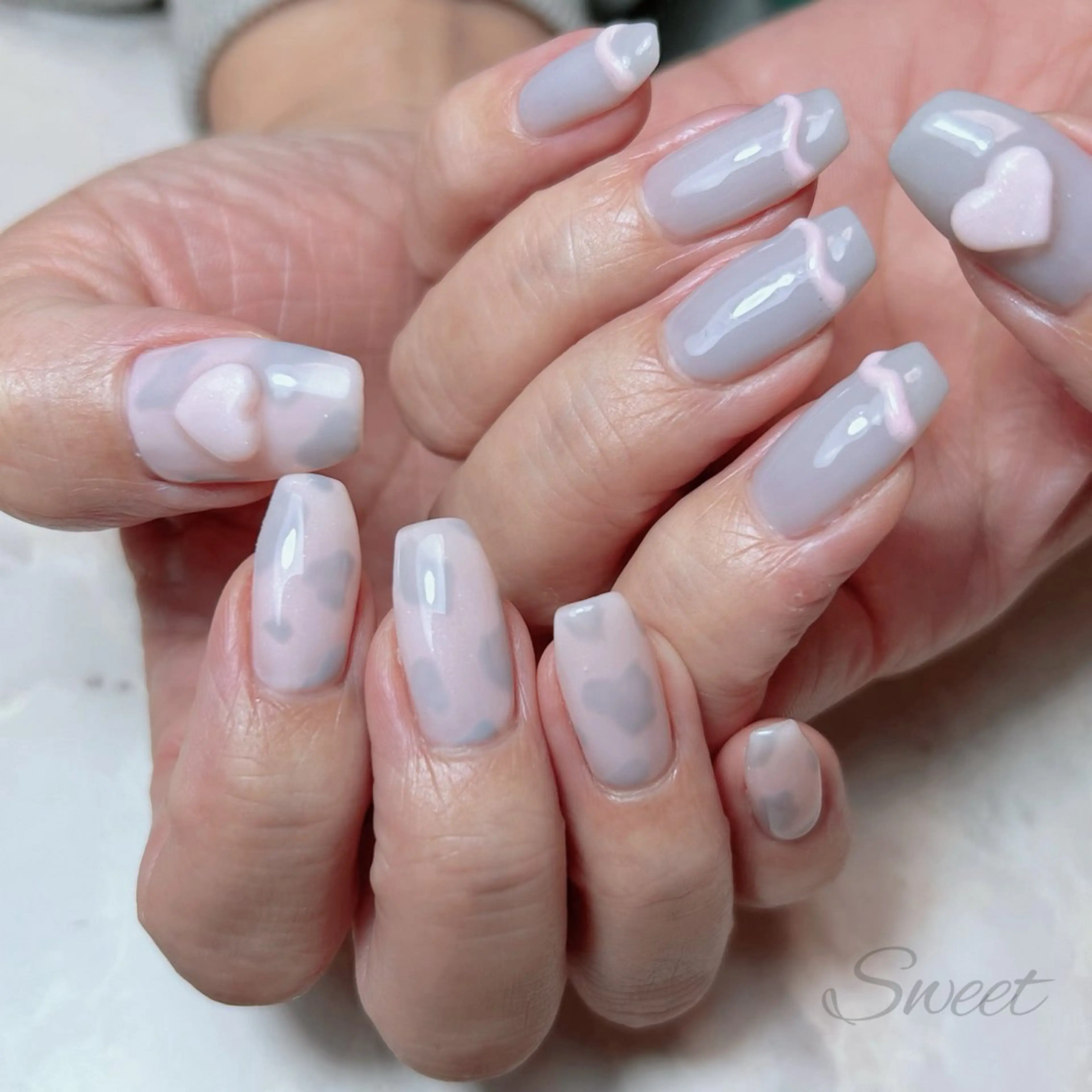 ネイル sweet 仲野陽子のネイルデザイン