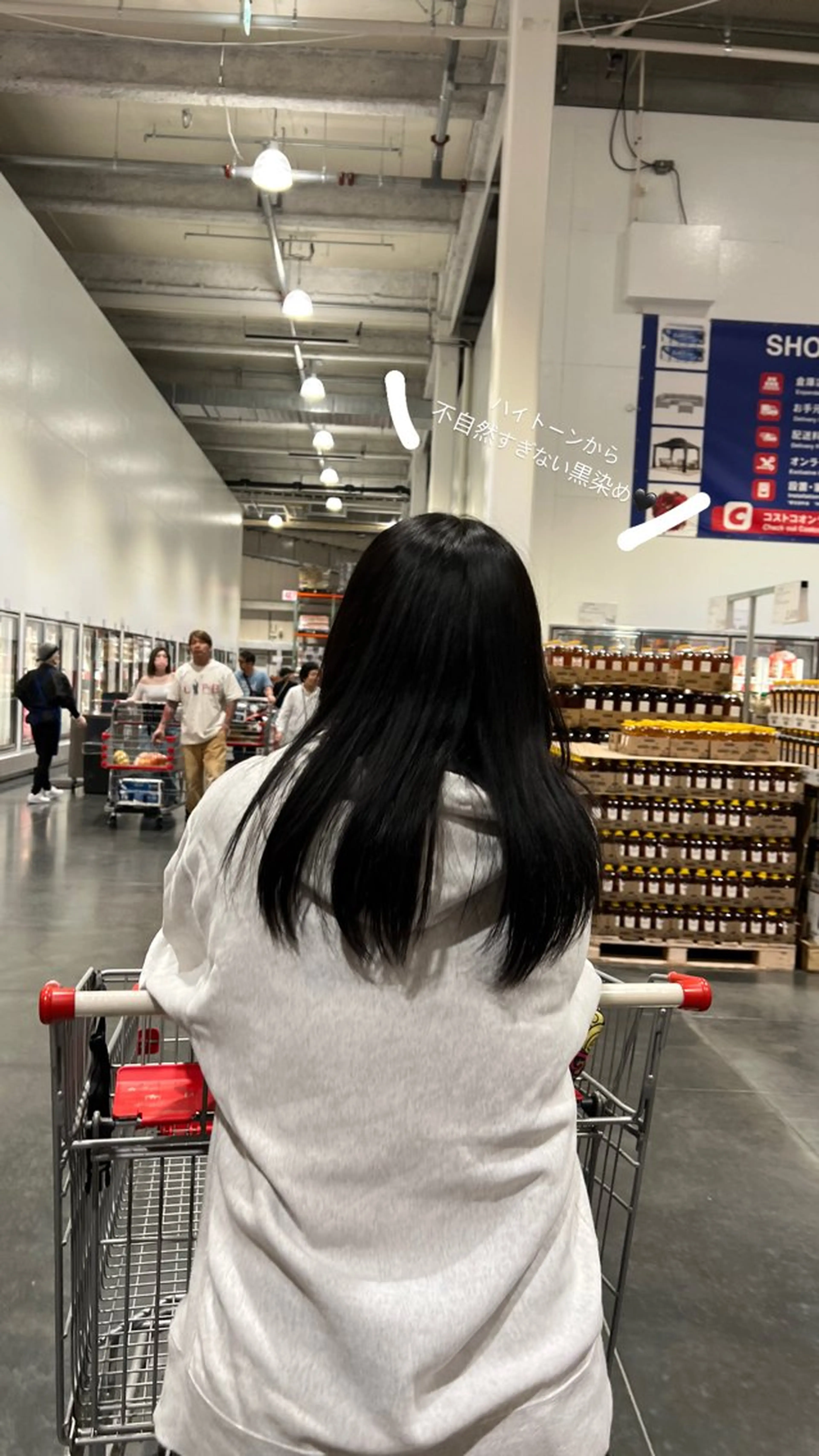 カラー+卵殻膜トリートメント🎀の写真