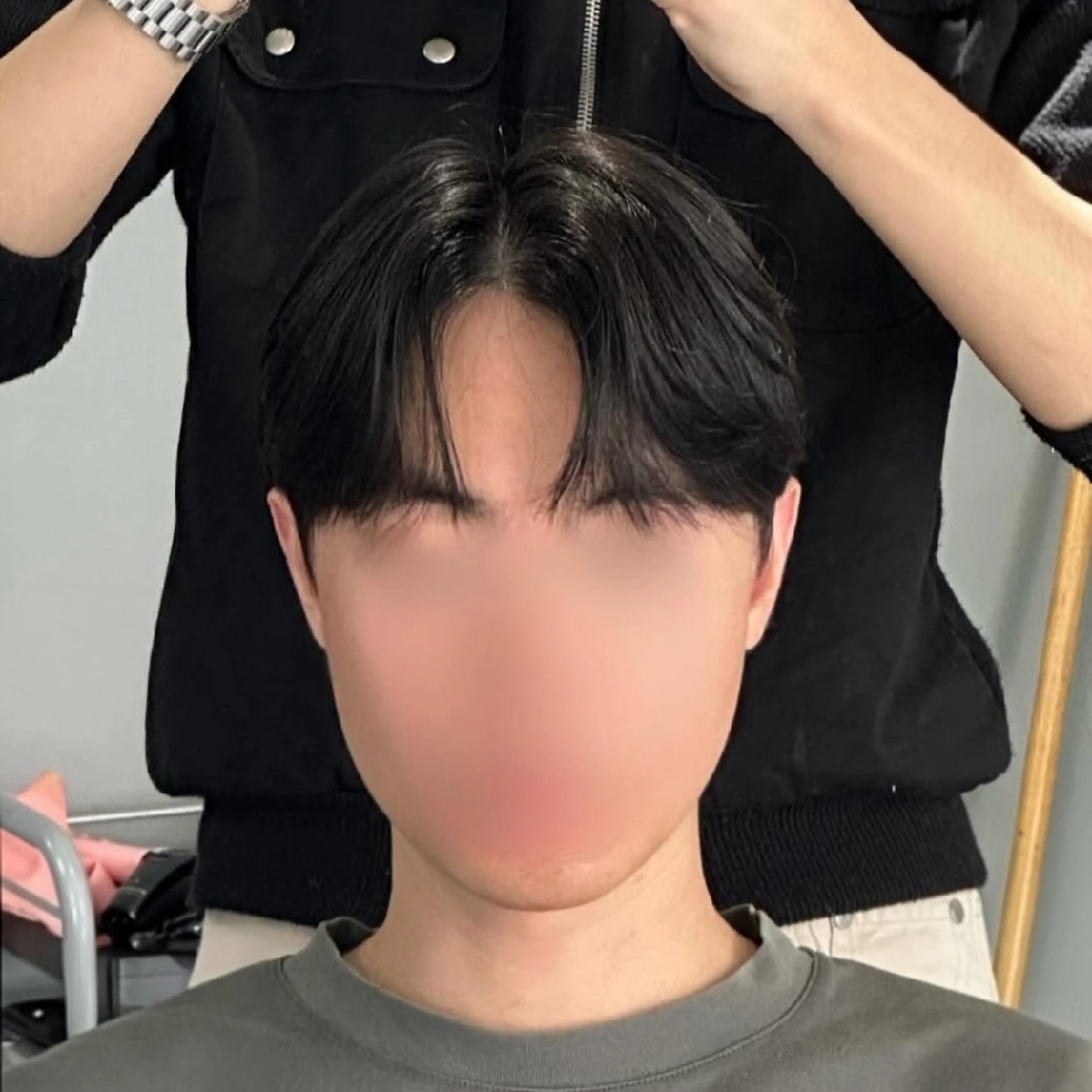 メンズ ダウンパーマ メンズパーマ カット パーマ 韓国メンズヘア/ コセのヘアスタイル