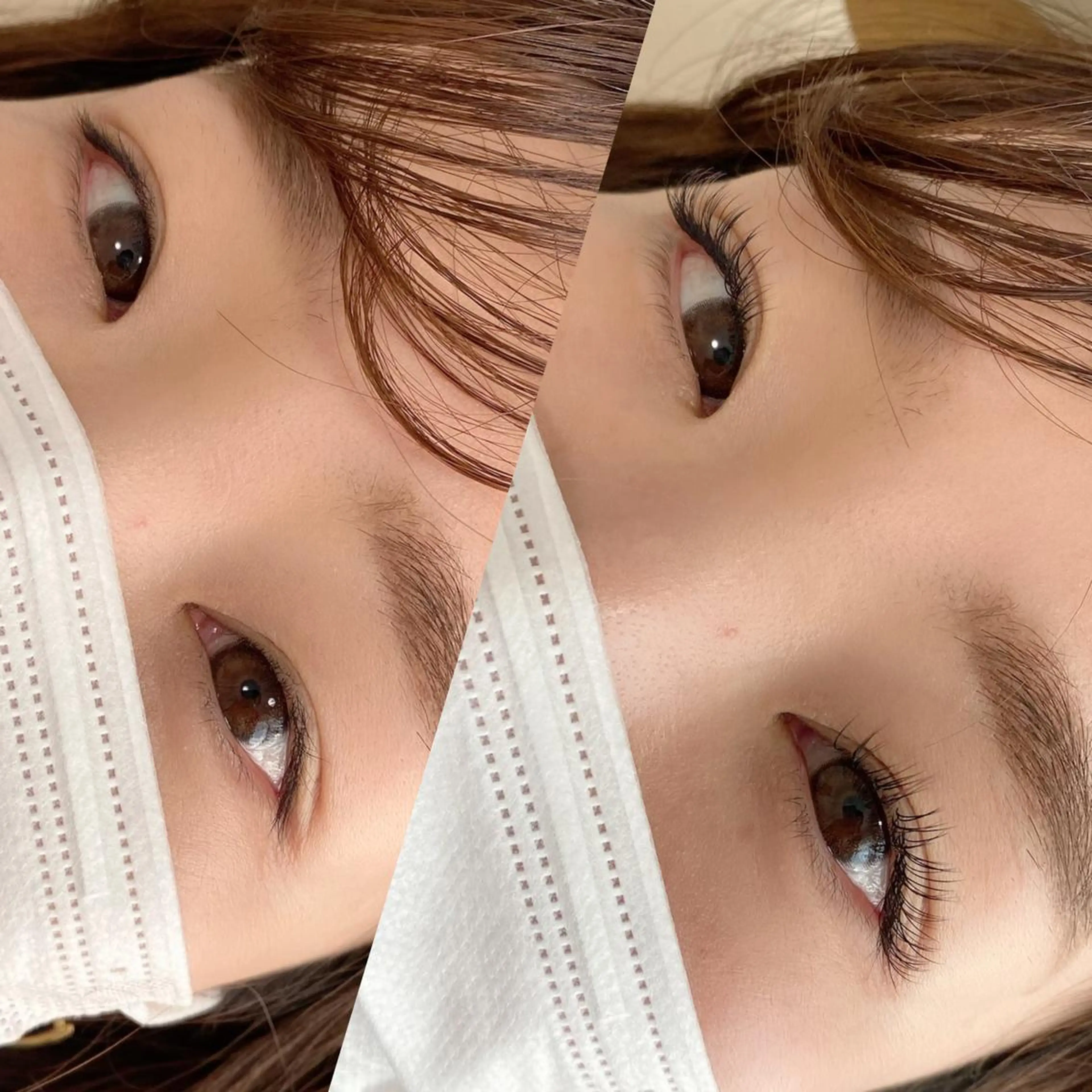 マツエク・マツパ カラーマツエク unico privateのマツエク・マツパデザイン