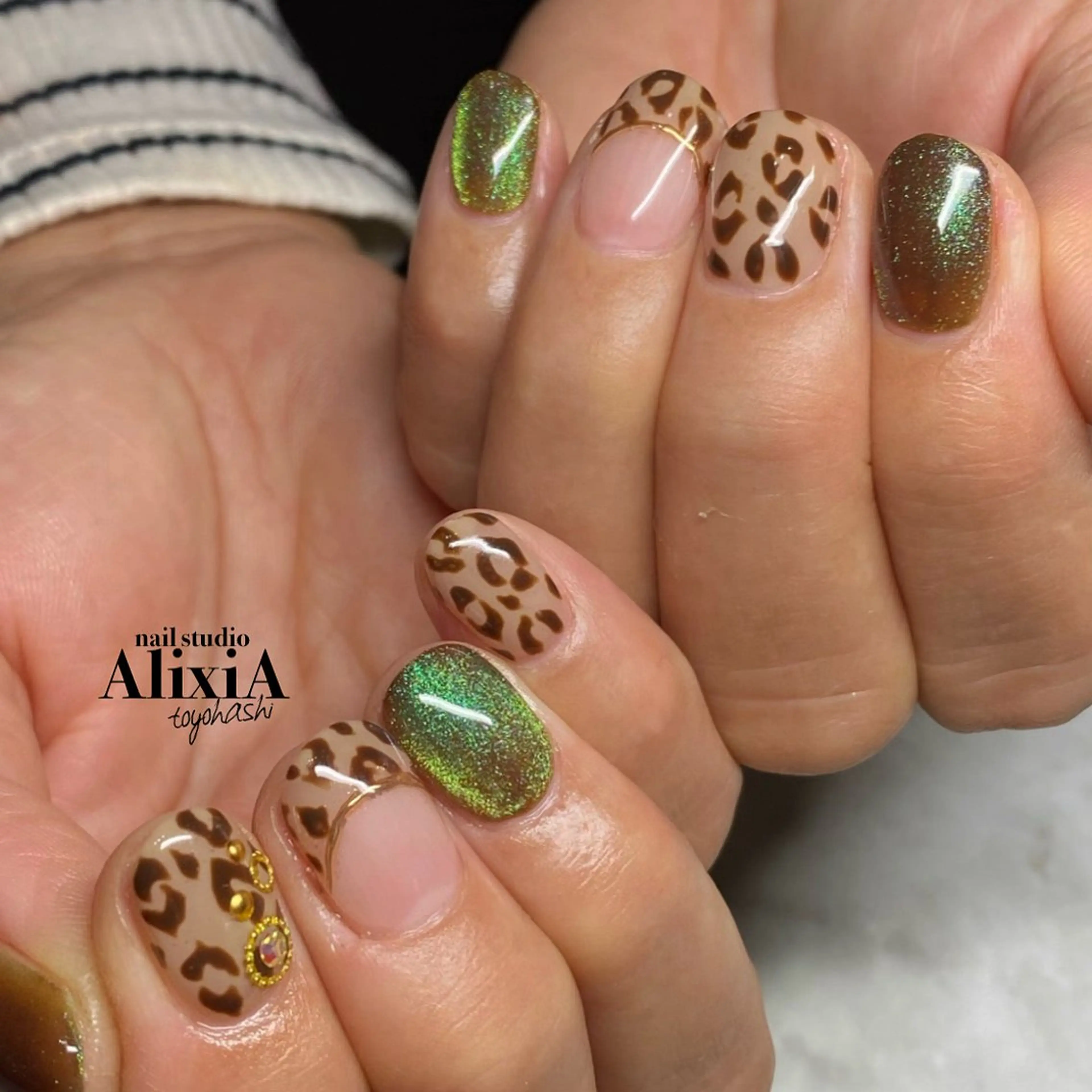 ネイル ハンドネイル AlixiA   nail studio所属・AlixiA ゆみのネイルデザイン