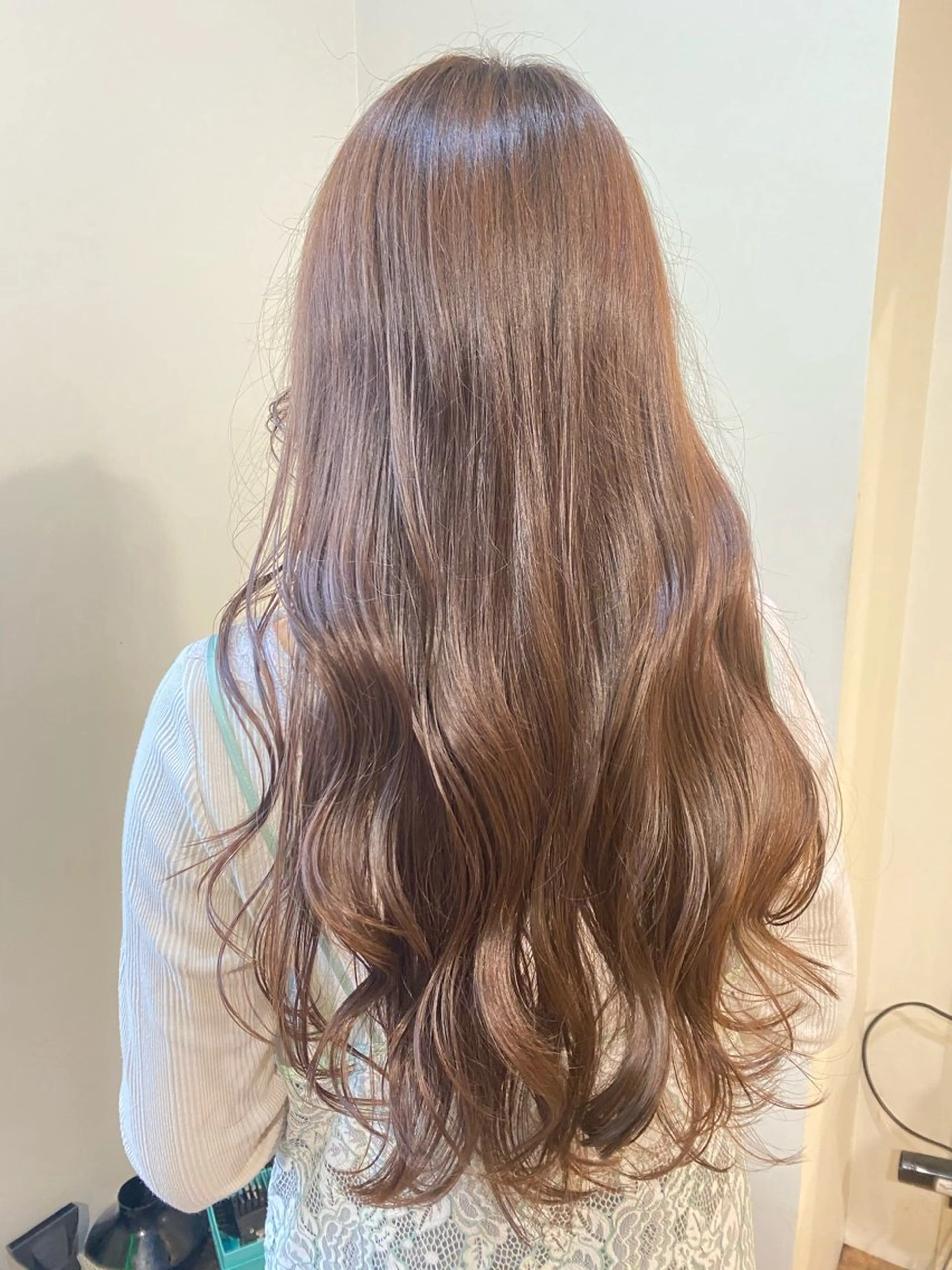ロング カラー ベージュカラー 透明感カラー カット ヘアカラー 🌈デザインヘア職人 Kaede🌈のヘアスタイル