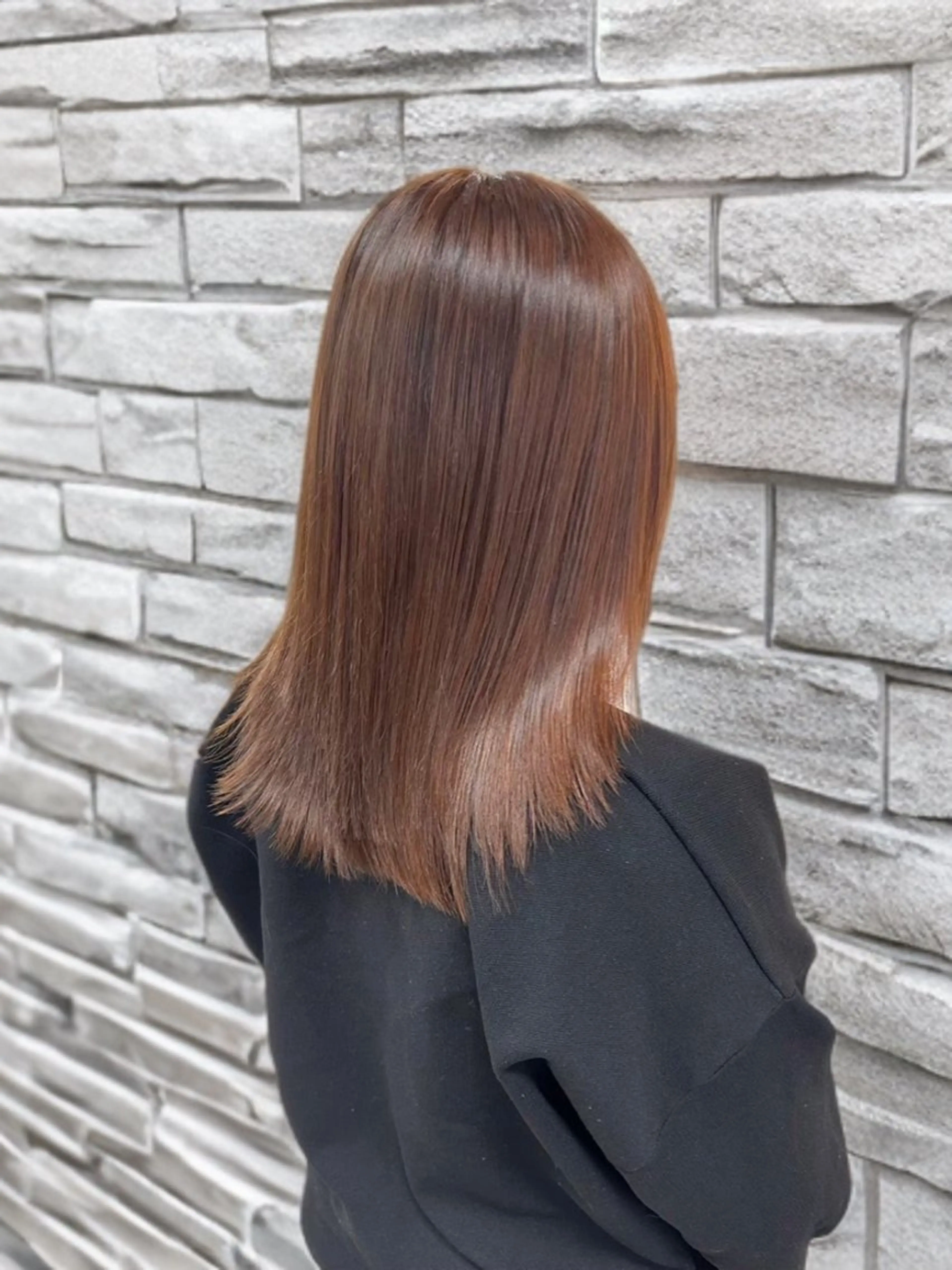 ロング カット ヘアカラー トリートメント 髪質改善×レイヤー 高嶋のヘアスタイル