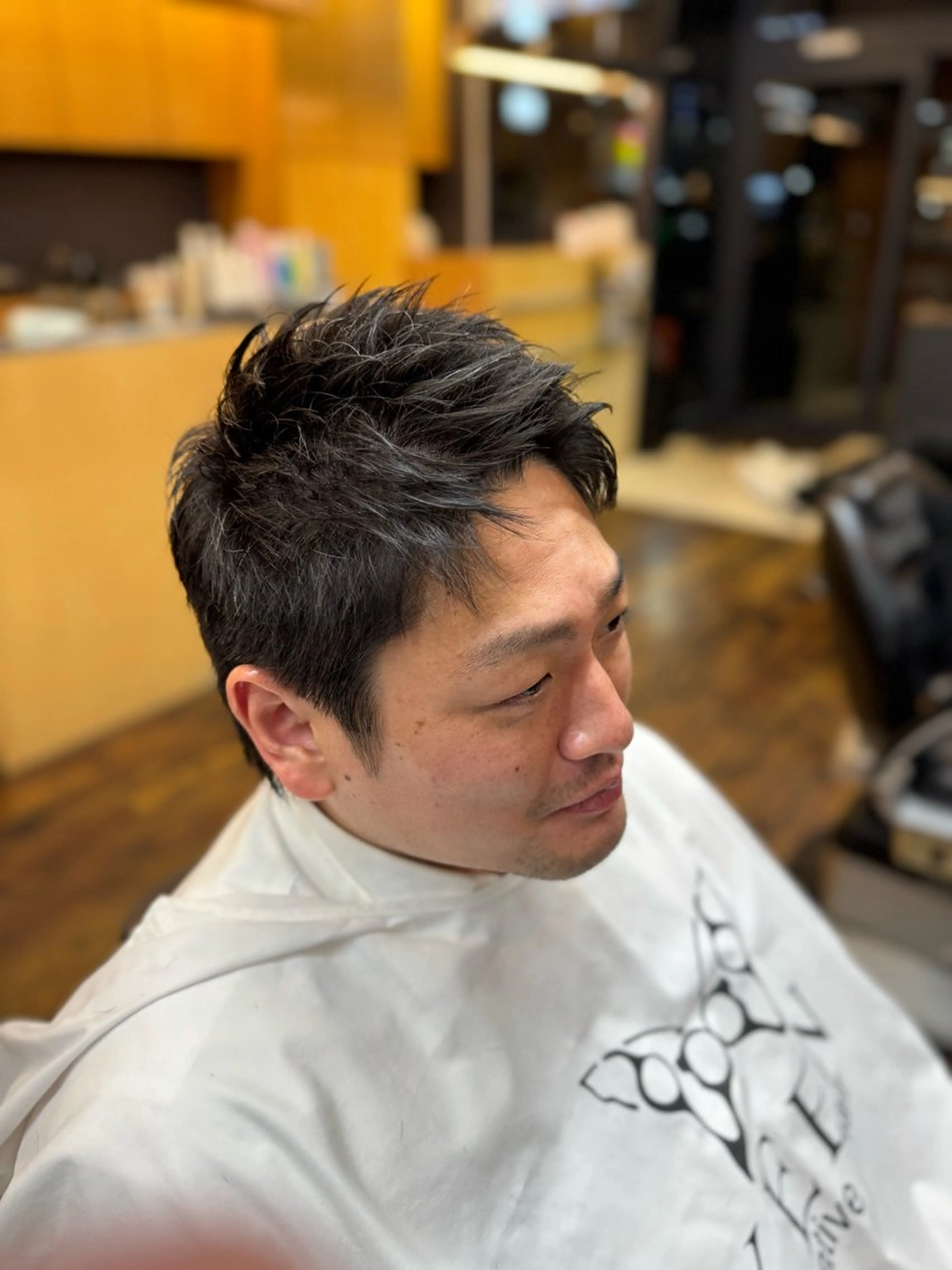 ショート カット KEEN  creative hair所属・齊藤/メンズ専門/ バーバー/刈り上げのヘアスタイル