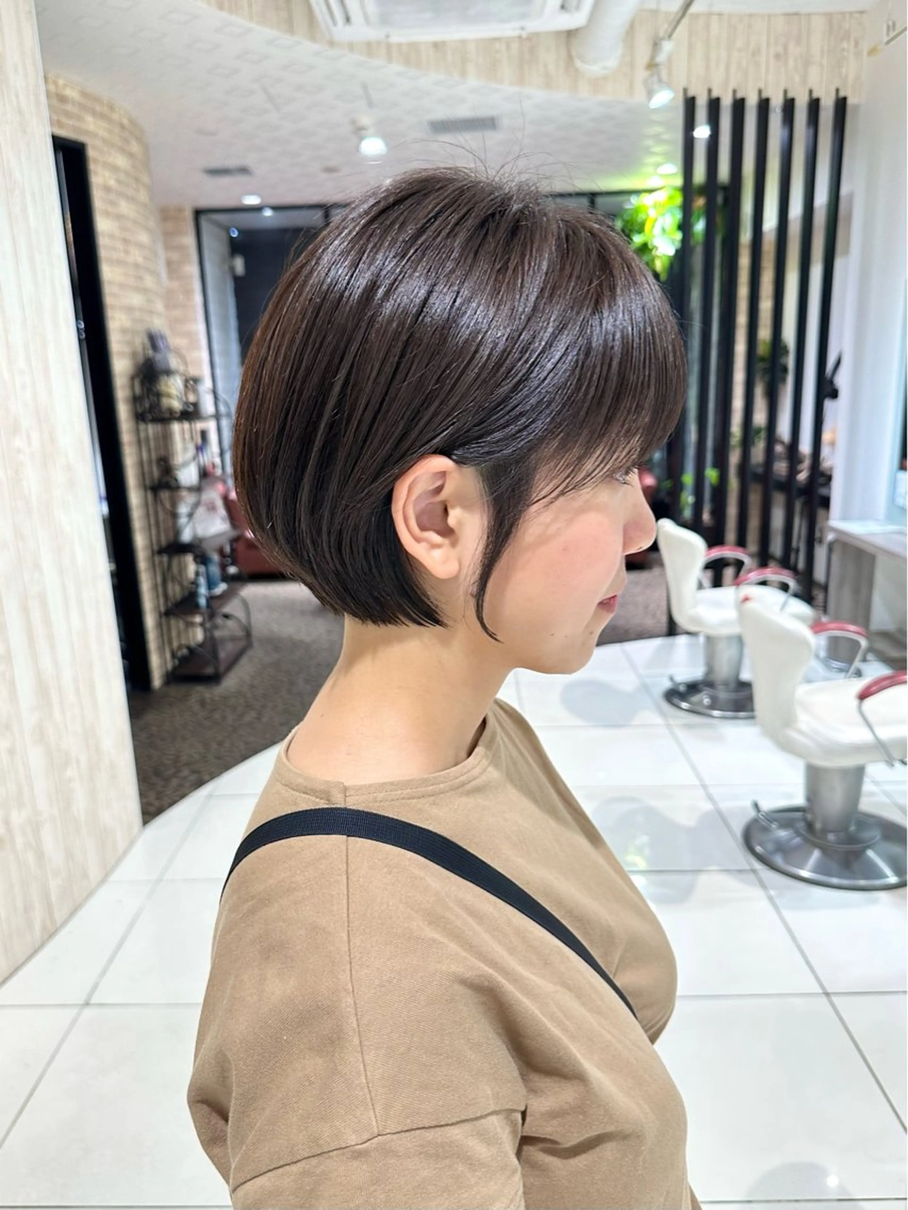 ショート ショートボブ ハンサムショート 丸みショート ボブ ショートヘア 荻窪/ショートヘア✨ ショートボブ長松大哉のヘアスタイル