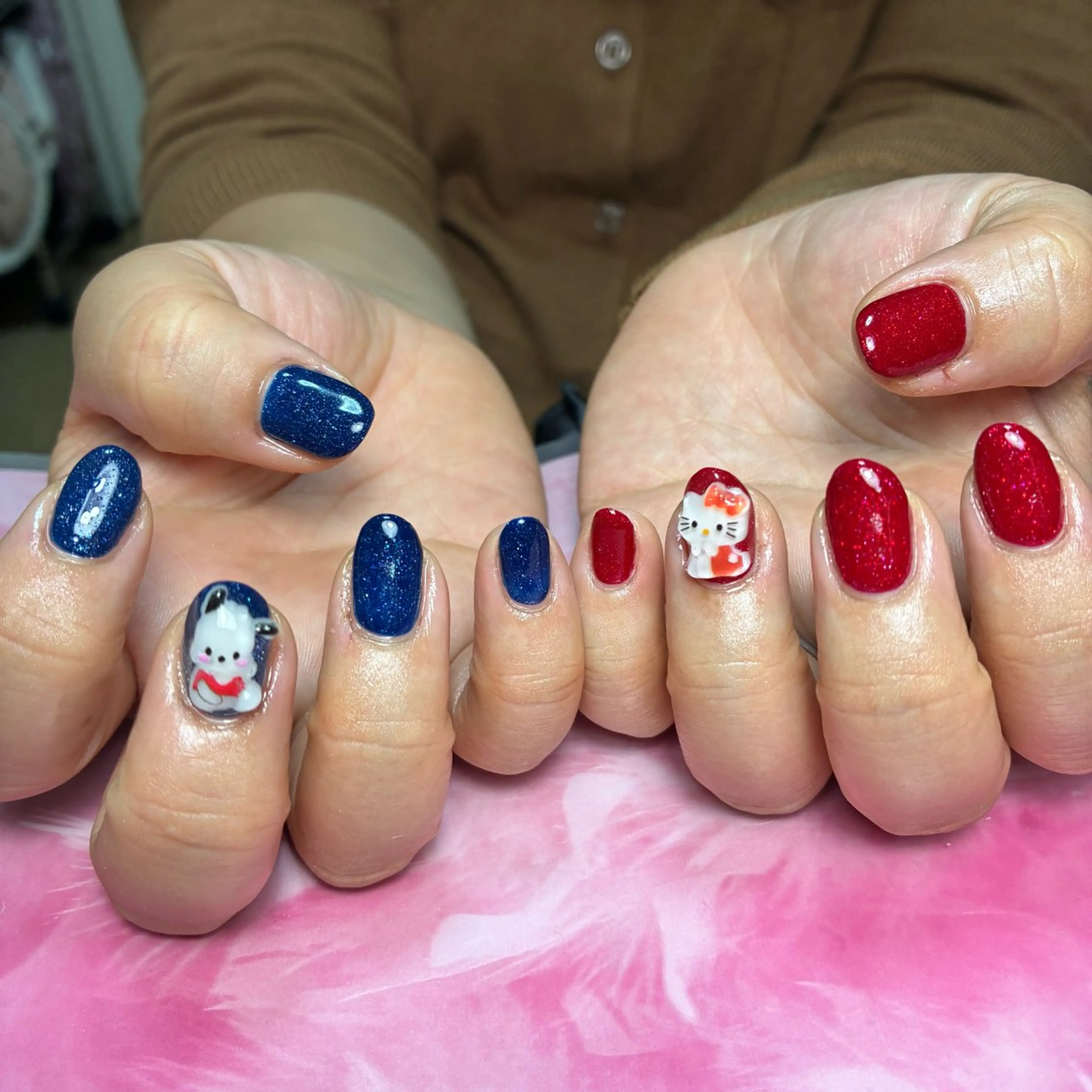 ミディアム hs nail salonのネイルデザイン