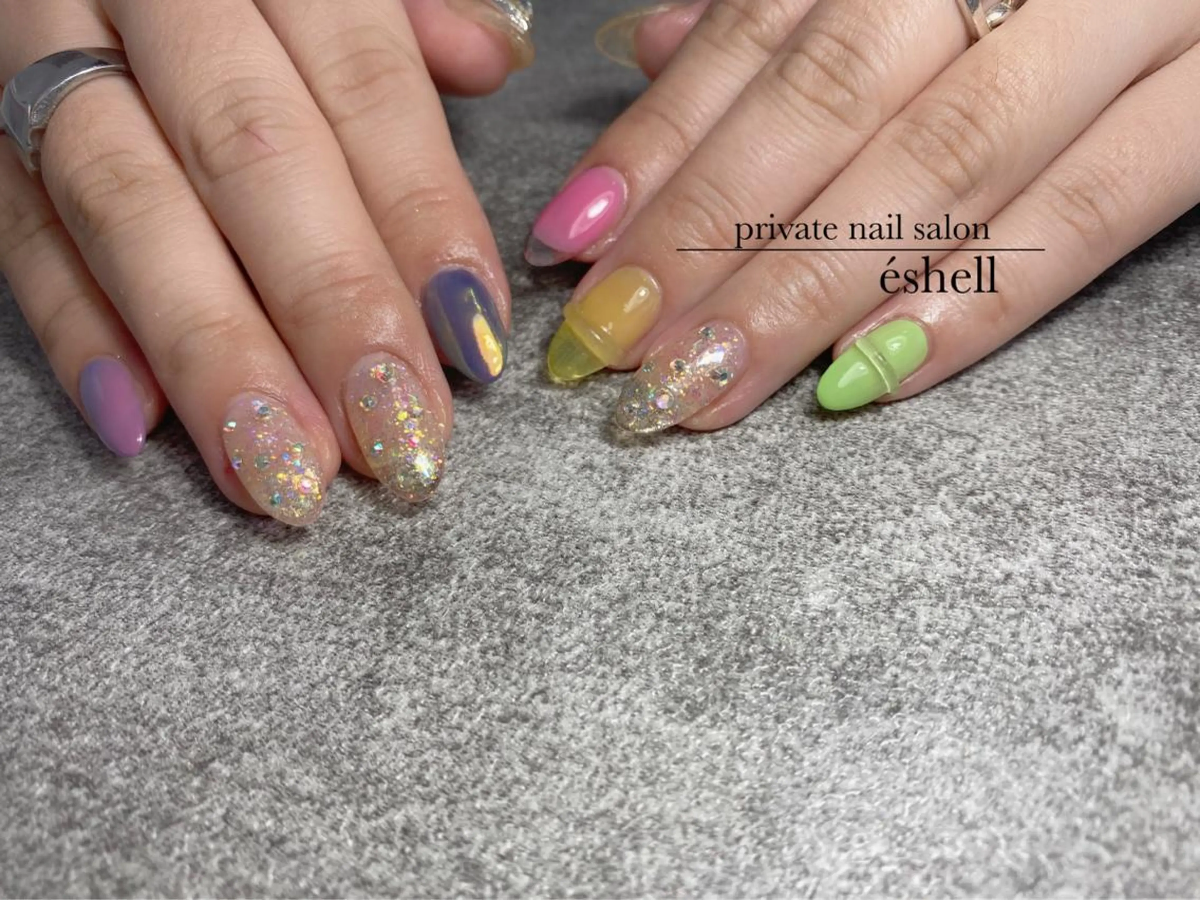 ネイル nail salon éshellのネイルデザイン