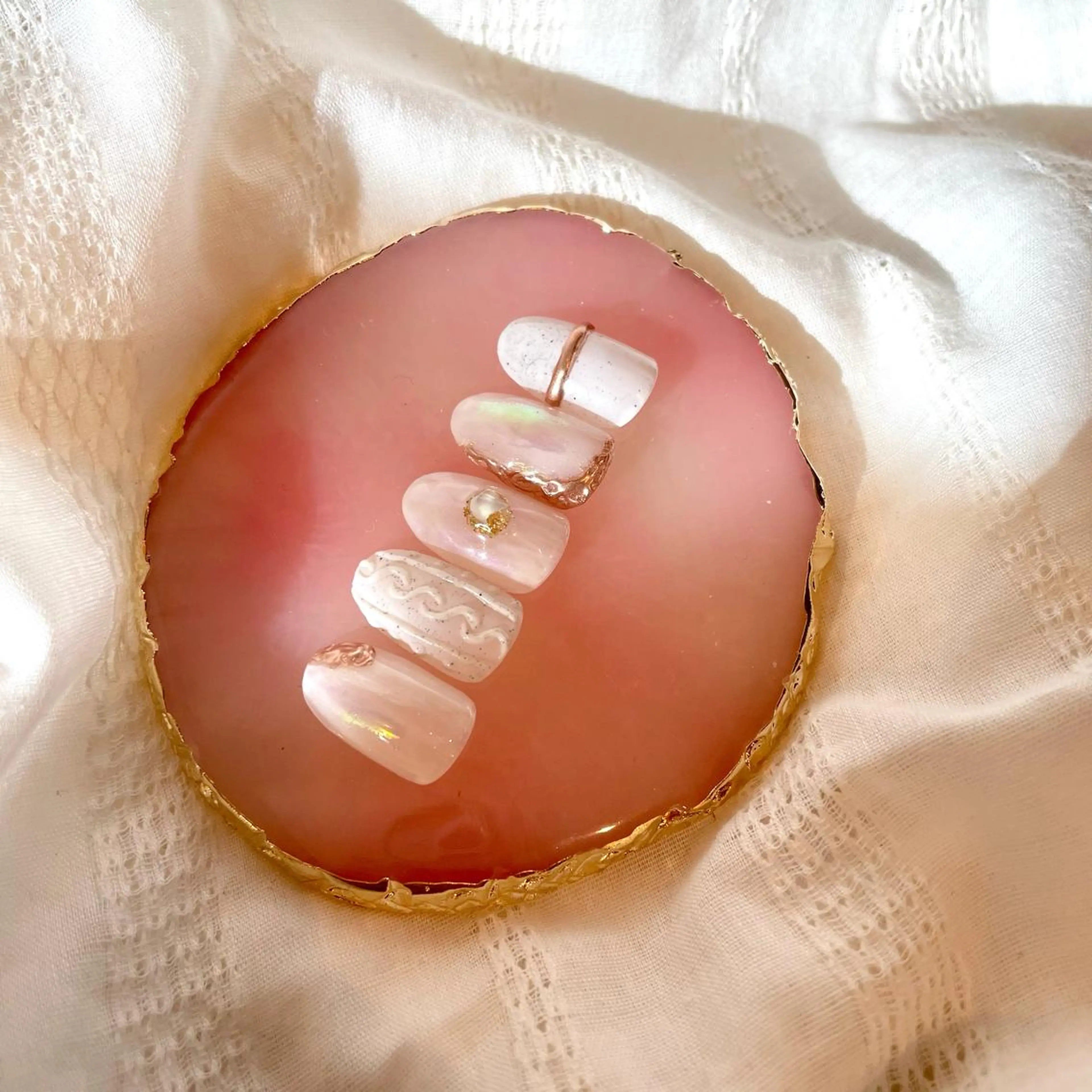 ネイル 甲府市徳行 🧸prunelleのネイルデザイン