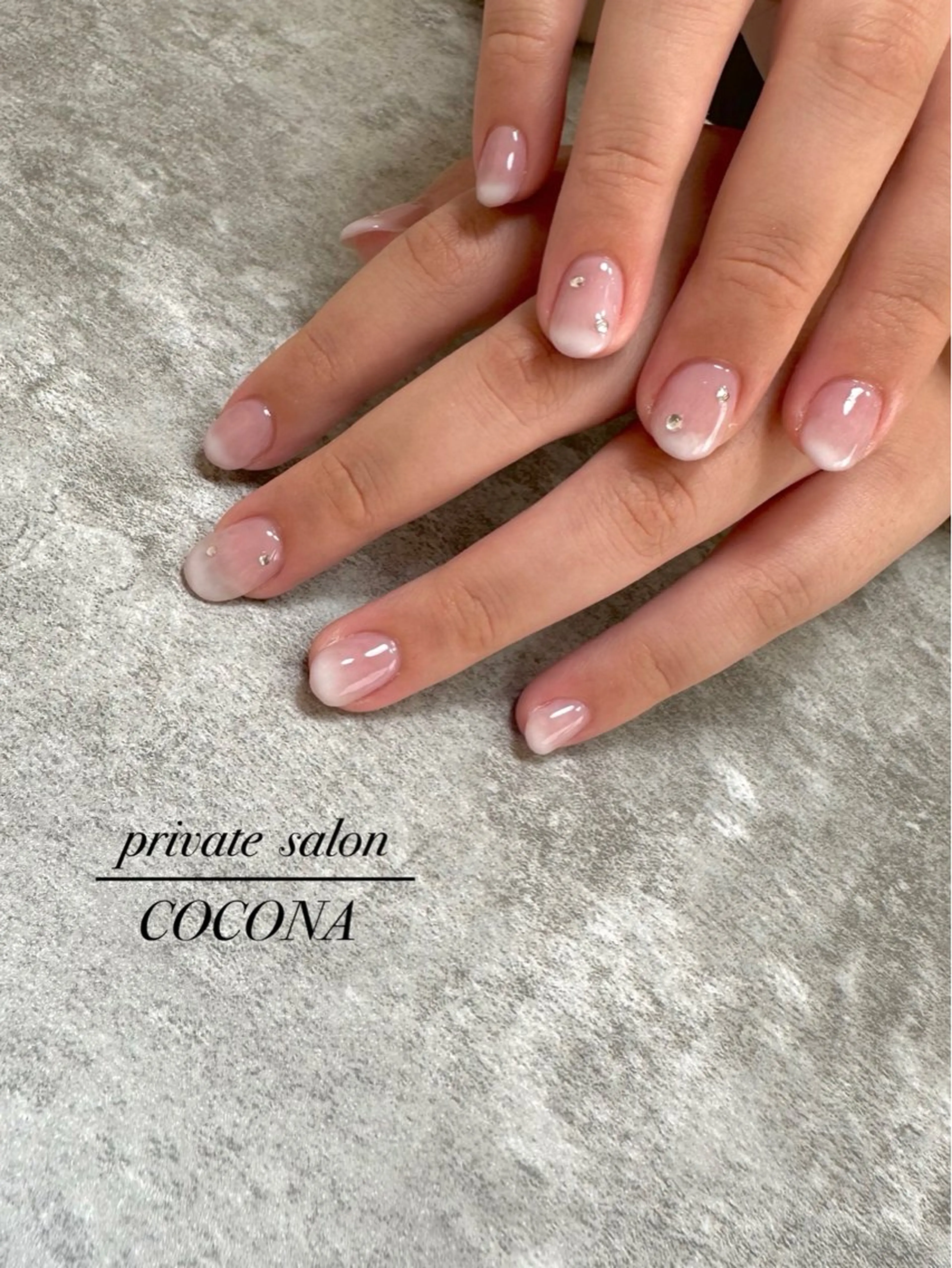 ネイル ピンク プライベートサロン nailcoconaのネイルデザイン