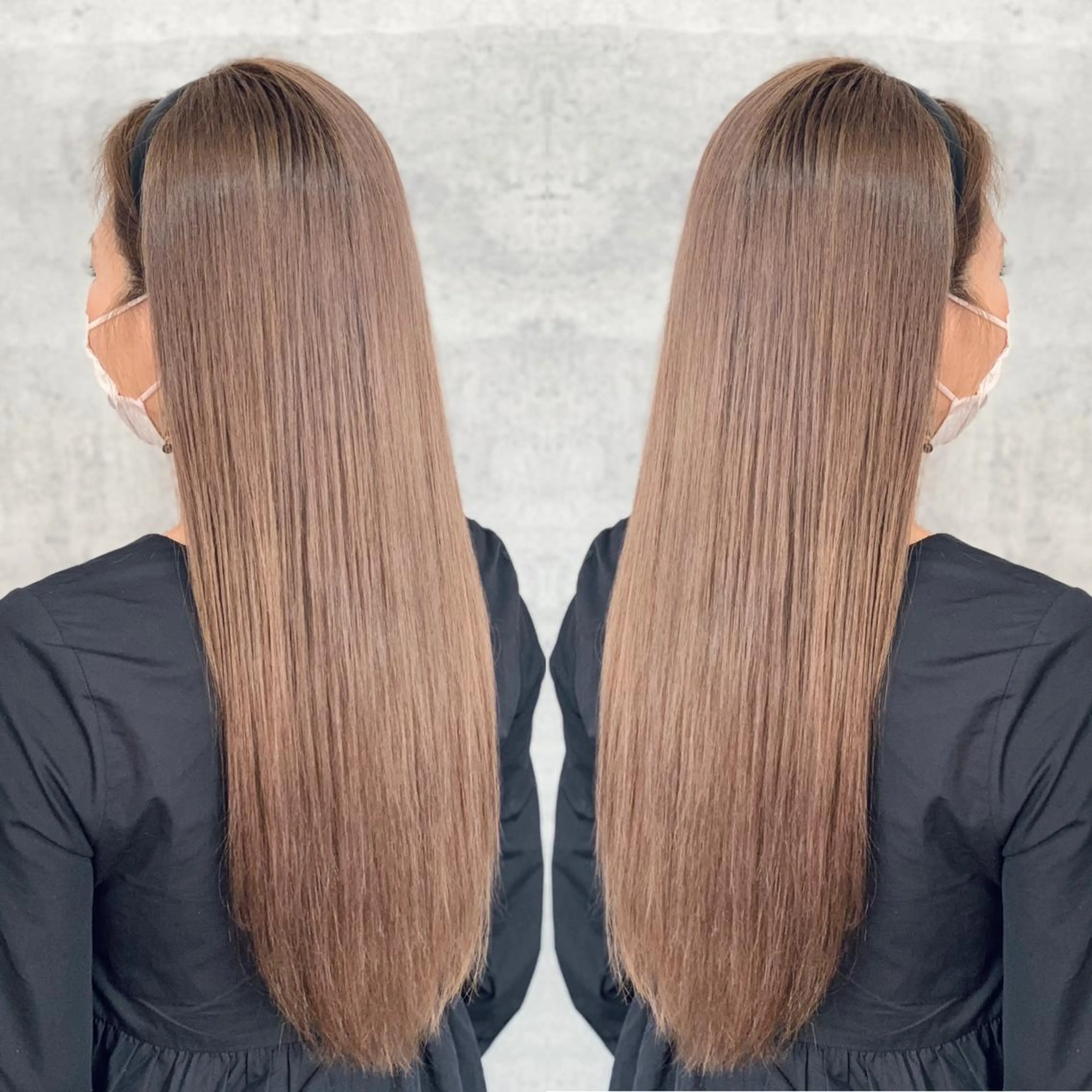 ロング SALOWIN心斎橋Suite店所属・ブリーチ毛にもできる 縮毛矯正|鷹司郎のヘアスタイル