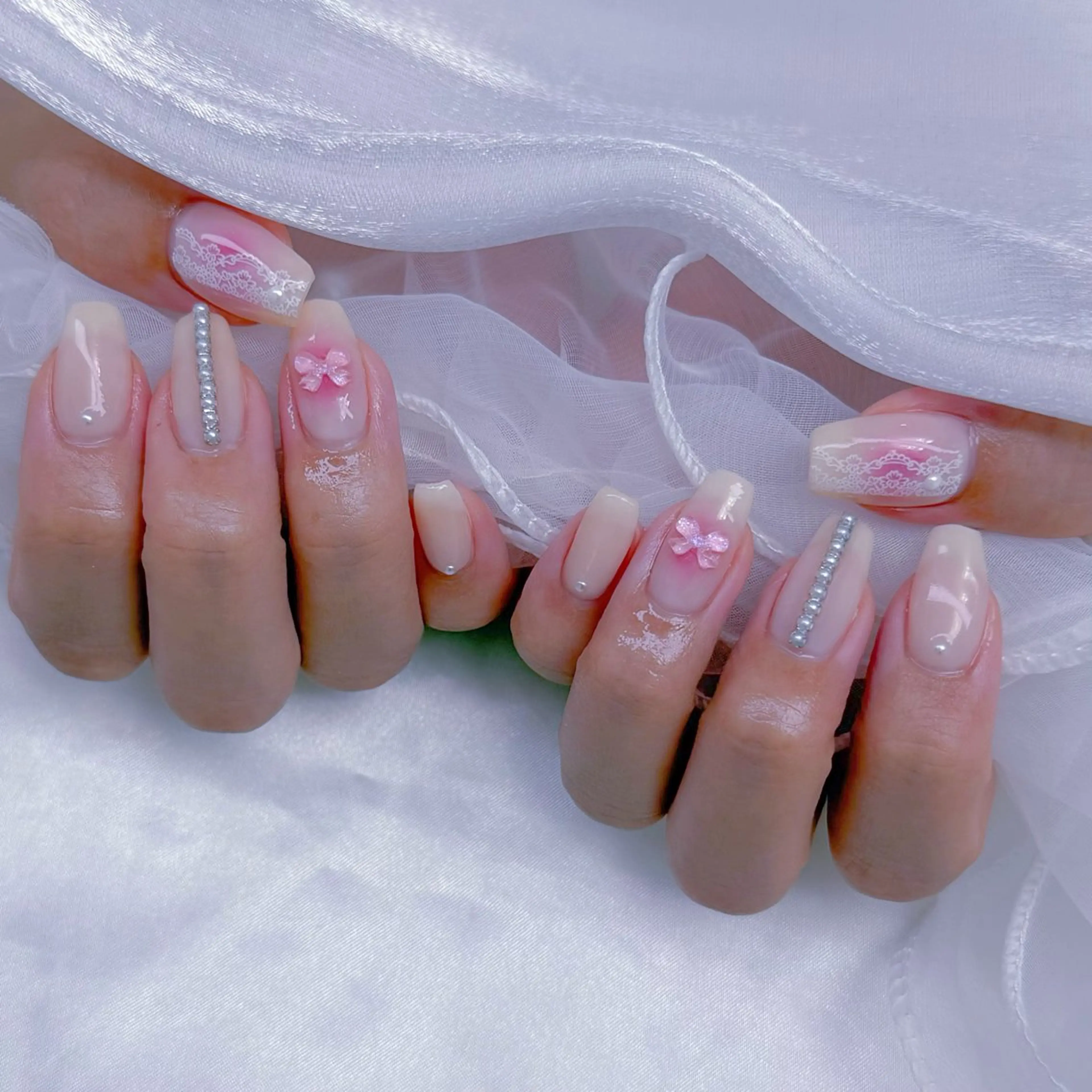 ネイル ハンドネイル Romymoon nail帆南☾ ໋のネイルデザイン