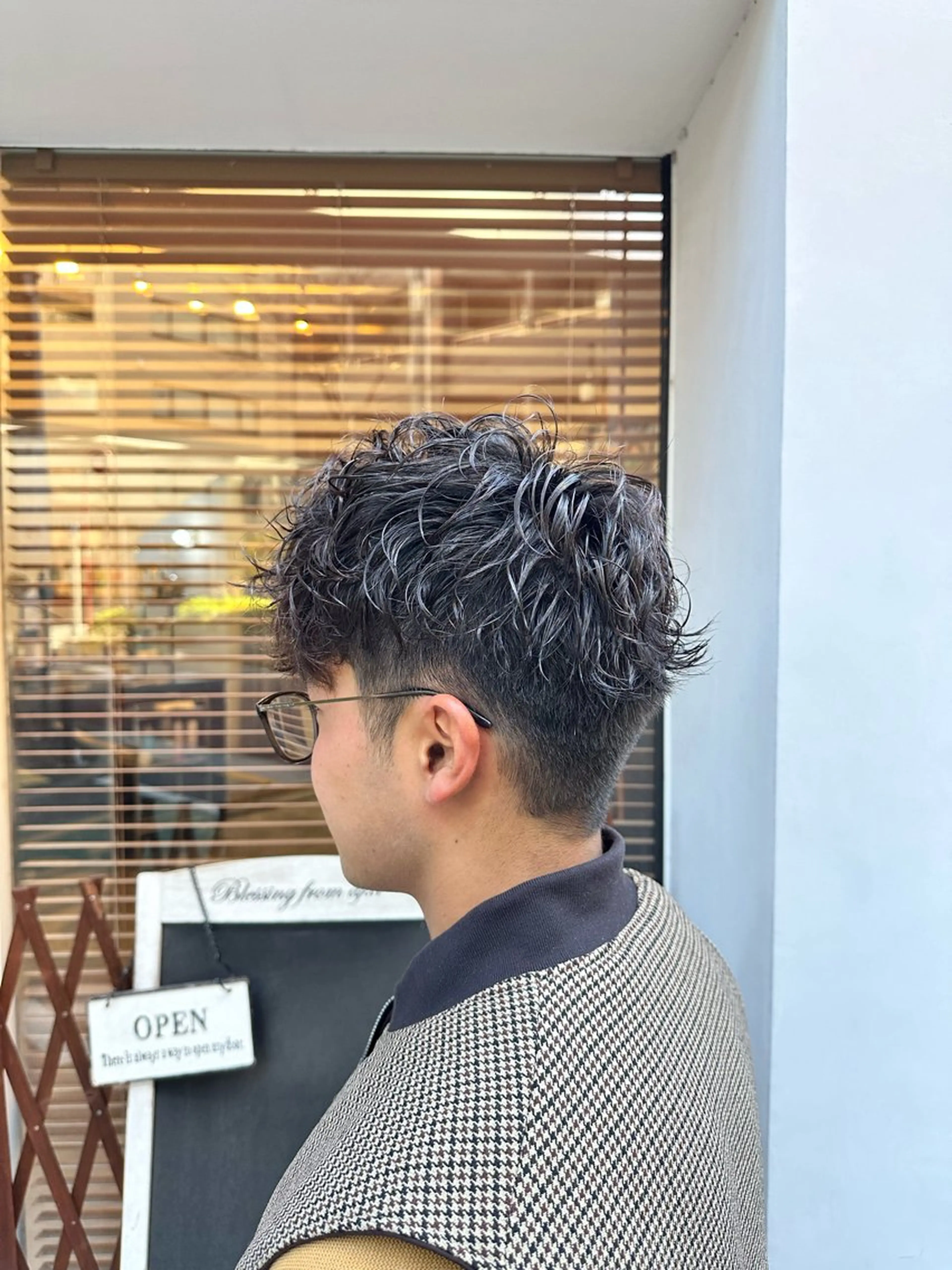 ショート パーマ ツイストスパイラルパーマ ハイライト 韓国風ヘア ショートヘア スパイラルパーマ カット パーマ 髪質改善/縮毛矯正 ボブ/Ryuseiのヘアスタイル