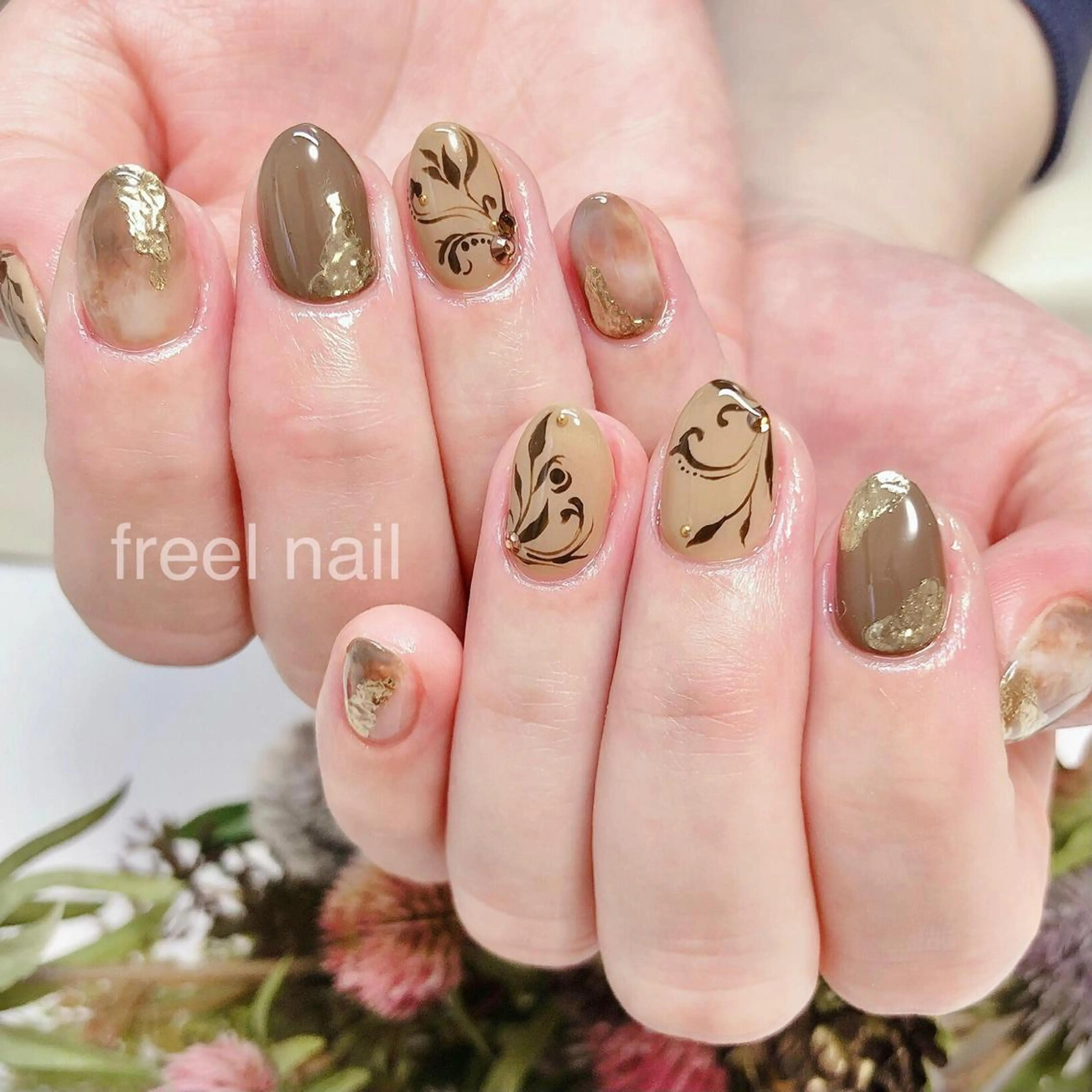 ネイル ハンドネイル freel Beautyのネイルデザイン
