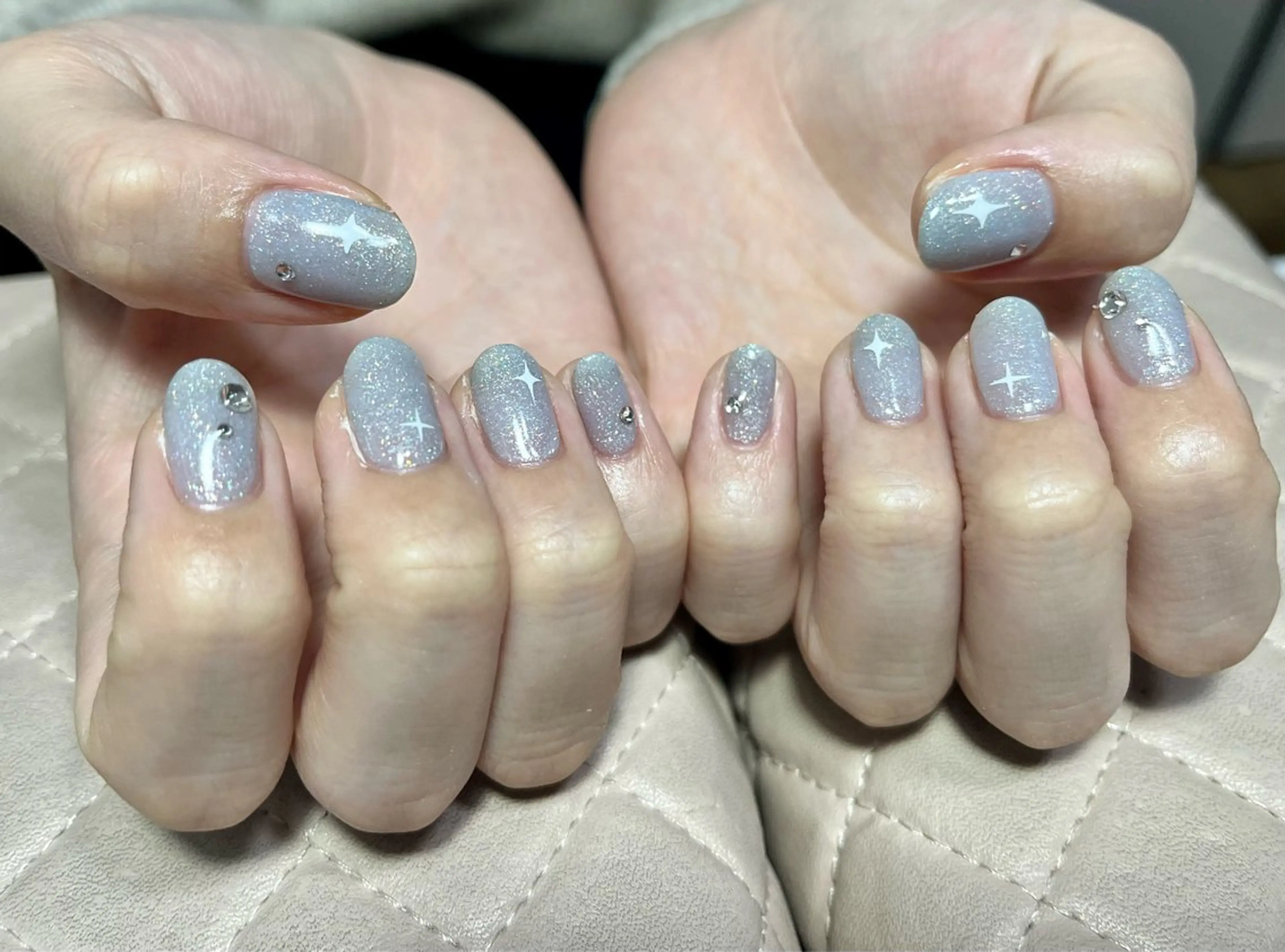 ネイル ハンドネイル goldgleams ちなのネイルデザイン