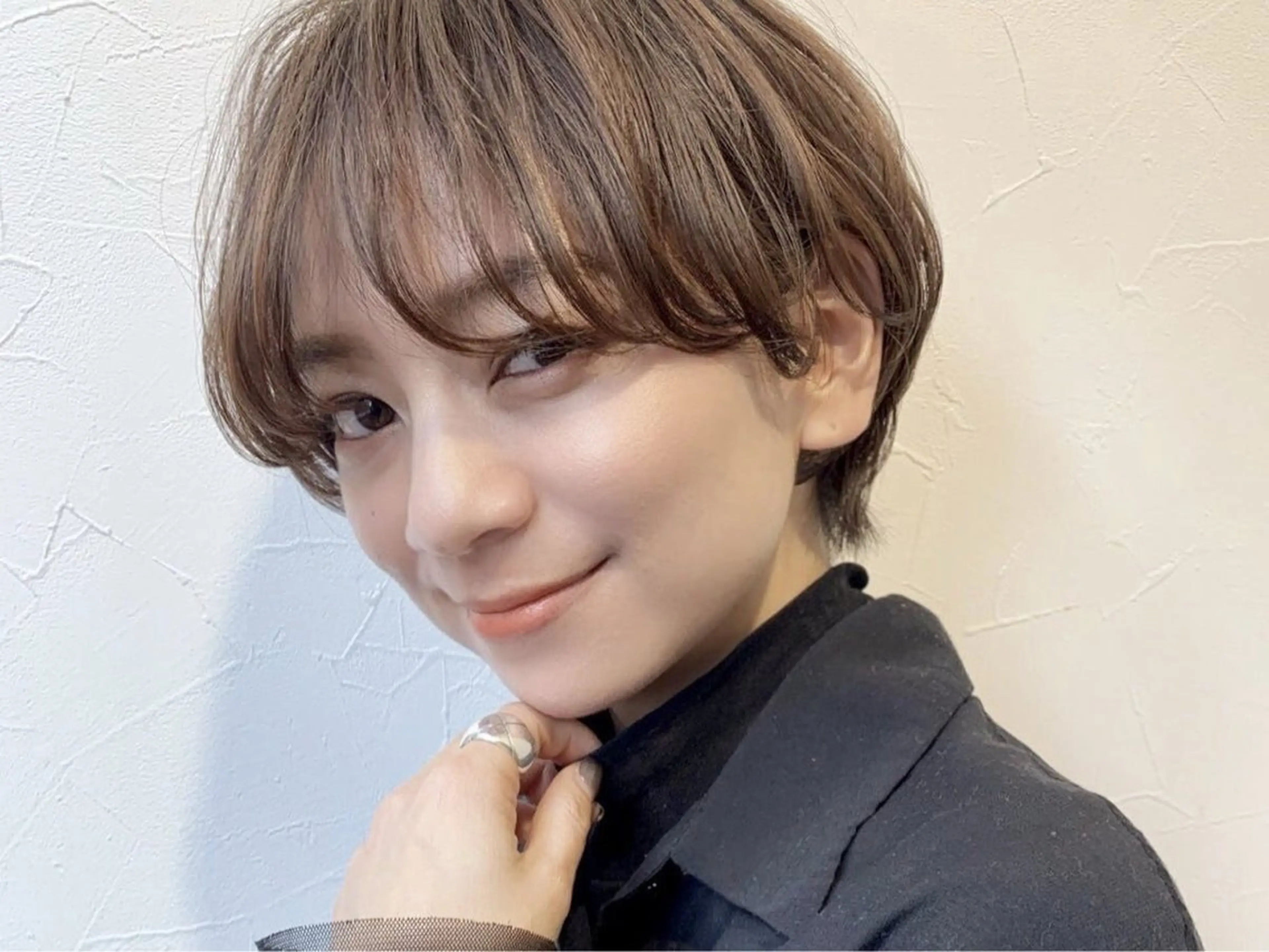 ショート 🩰無料カットモ デル／レイヤー／ボブのヘアスタイル