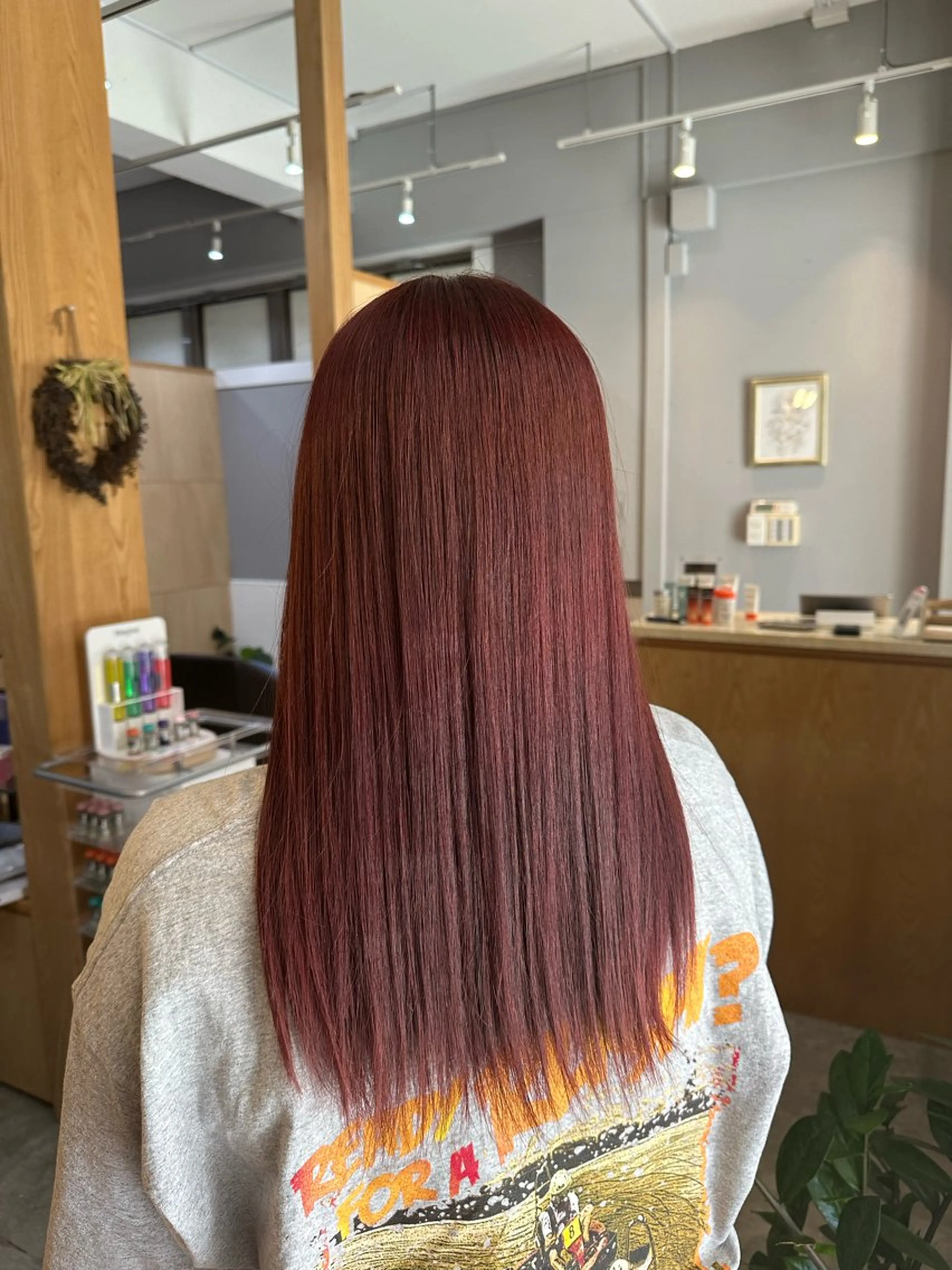 ミディアム ヘアカラー トリートメント miloc MOMOKAのヘアスタイル