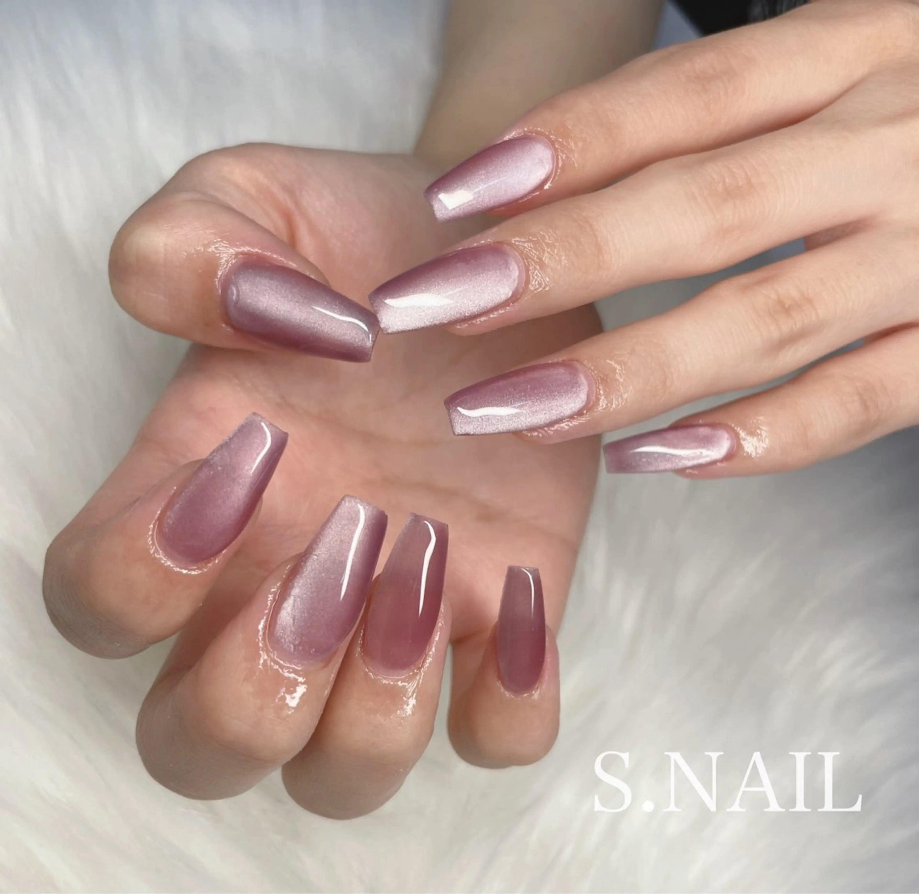 ネイル マグネットネイル ハンドネイル S♡NAIL所属・S.NAIL Suuのネイルデザイン