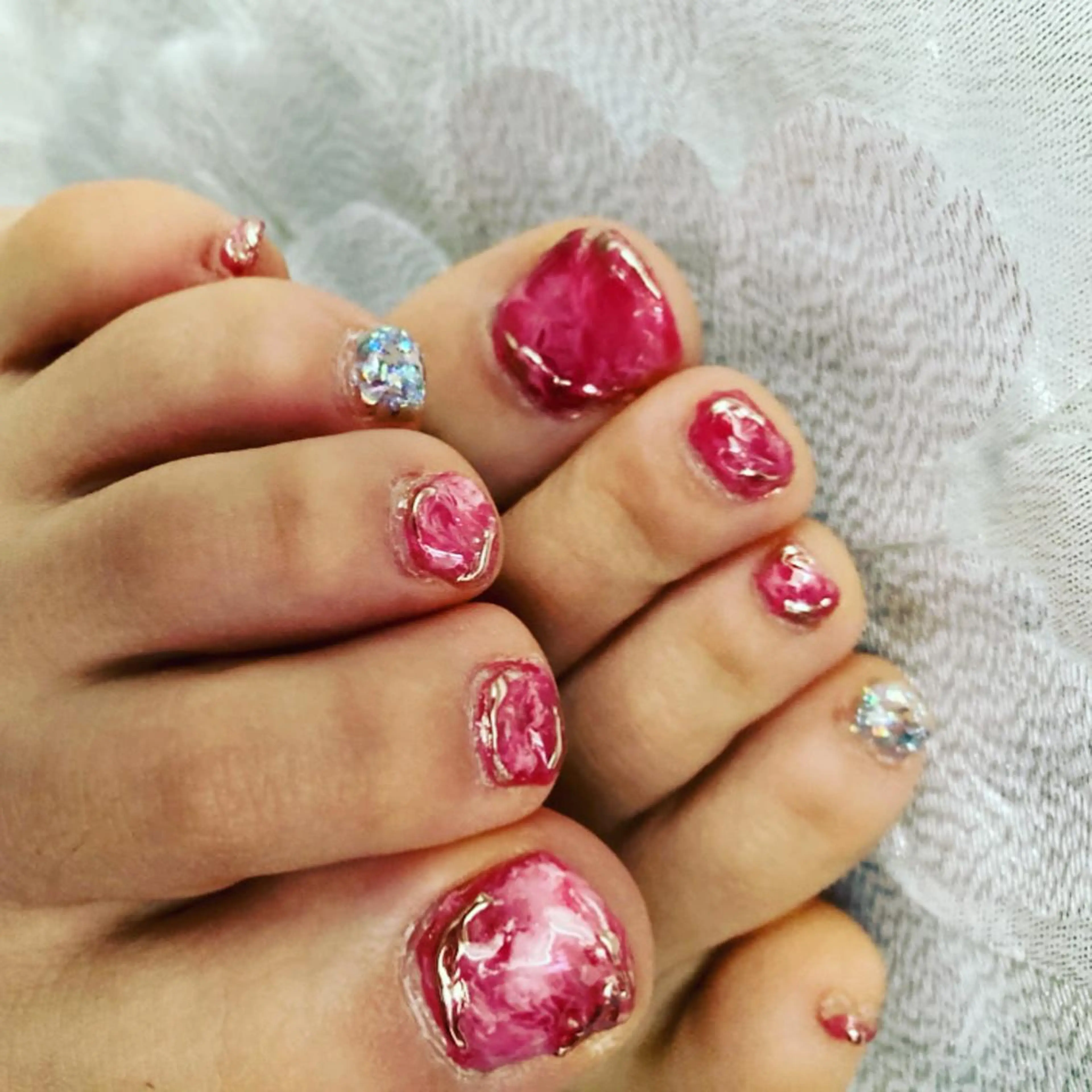 ネイル フットネイル ネイルケアサロン Campanulaのネイルデザイン