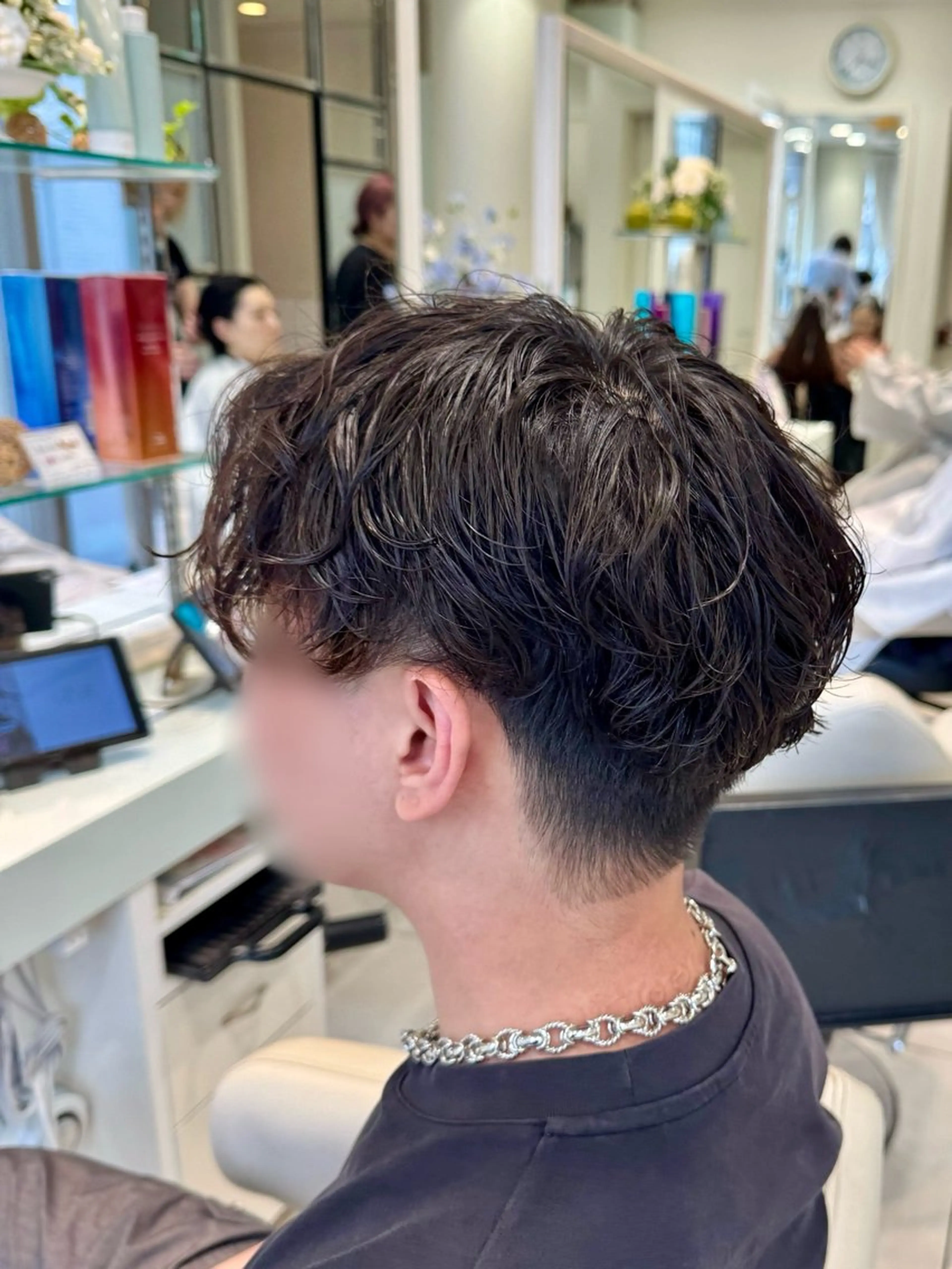 パーマ メンズ 【𝐀𝐬𝐡-池袋 】ひな 🎀💭のヘアスタイル