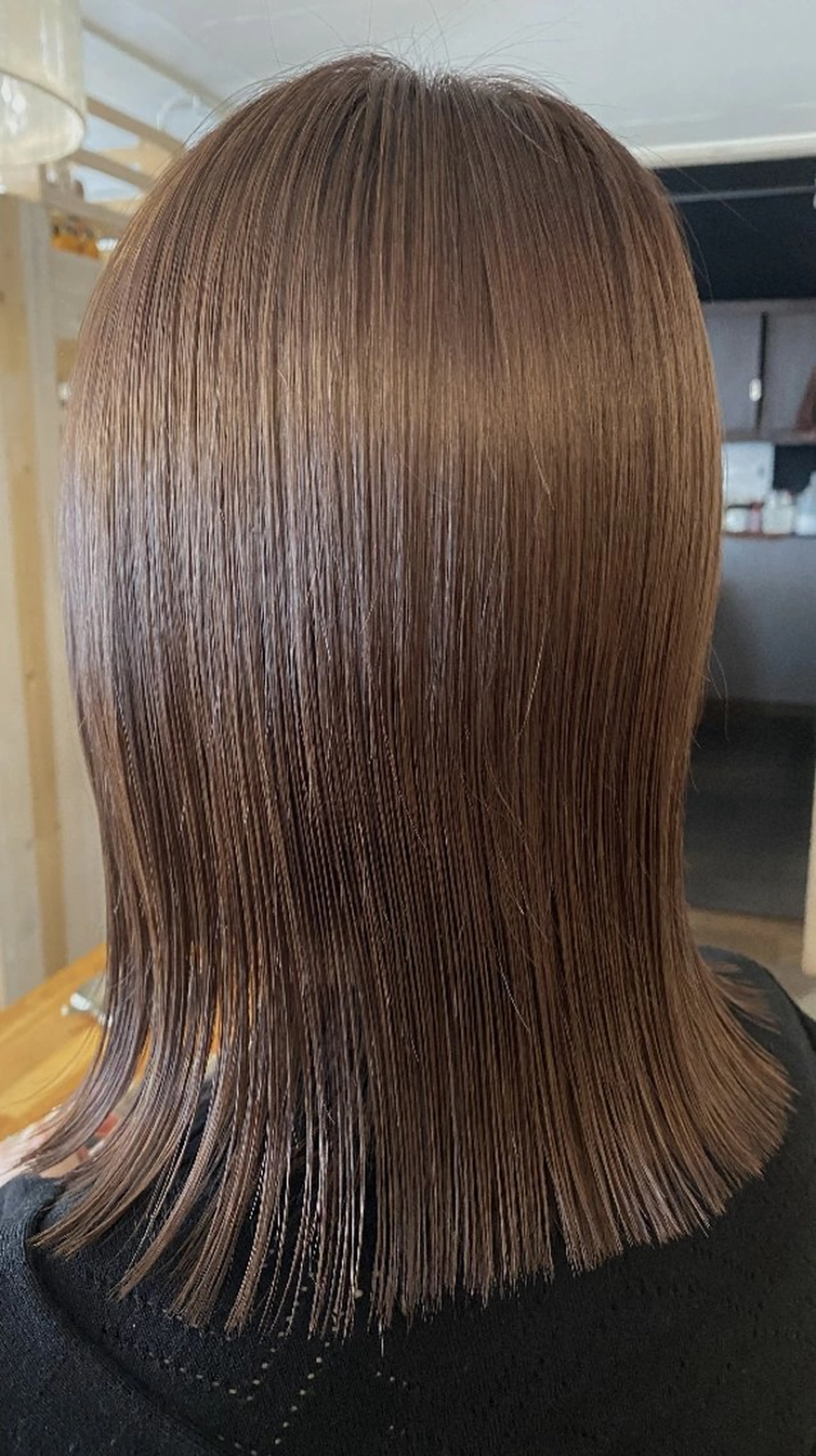 セミロング ボブ 小顔カット 外ハネヘア MOCO hair flor所属・MOCO hair  flor /kohのヘアスタイル