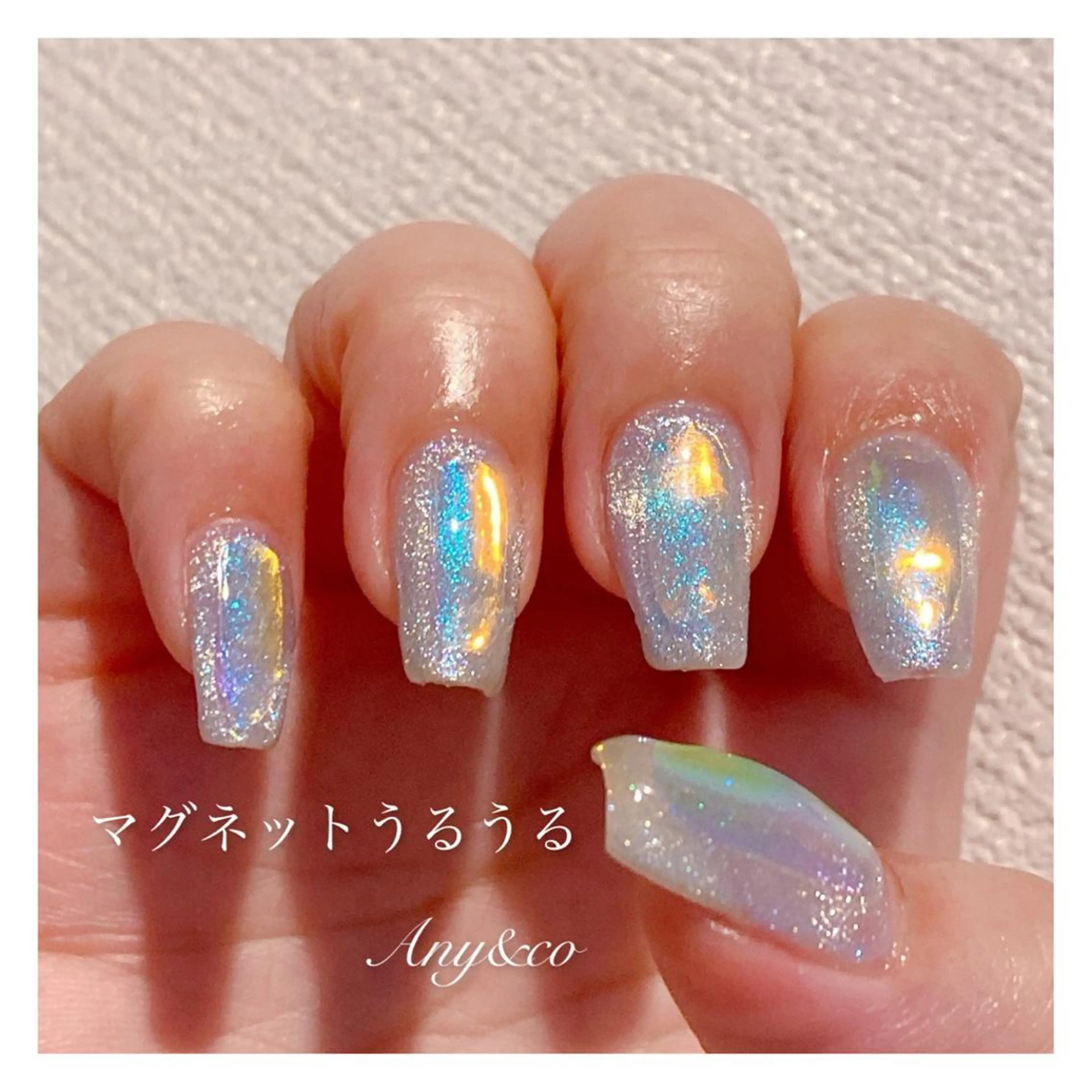 ネイル 氷ネイル・うるうるネイル Any&co 【エニコ】のマツエク・マツパデザイン