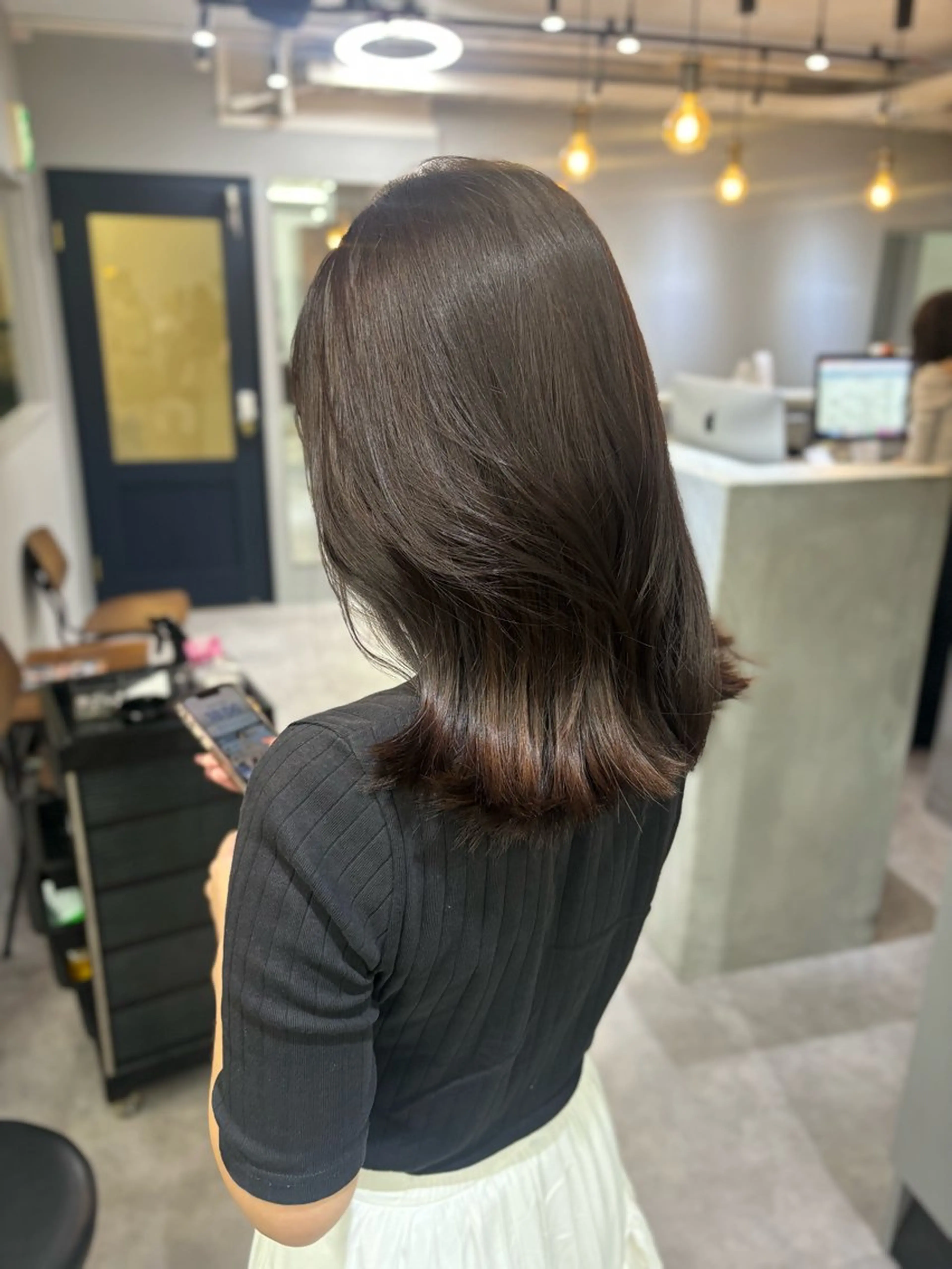 セミロング ANSAhair小倉所属・丹上 俊弥のヘアスタイル