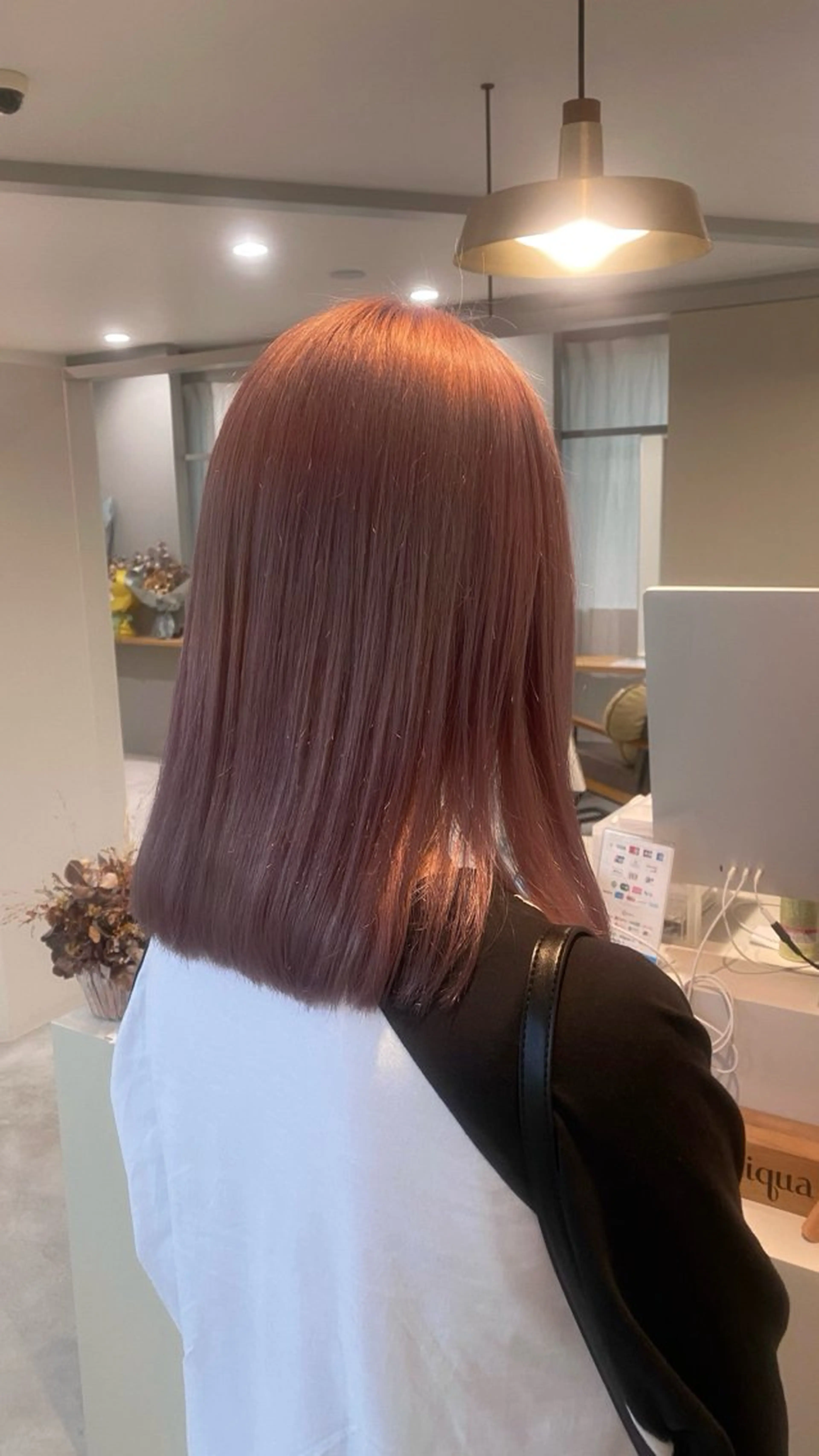 セミロング aimee 北垣 愛夏のヘアスタイル