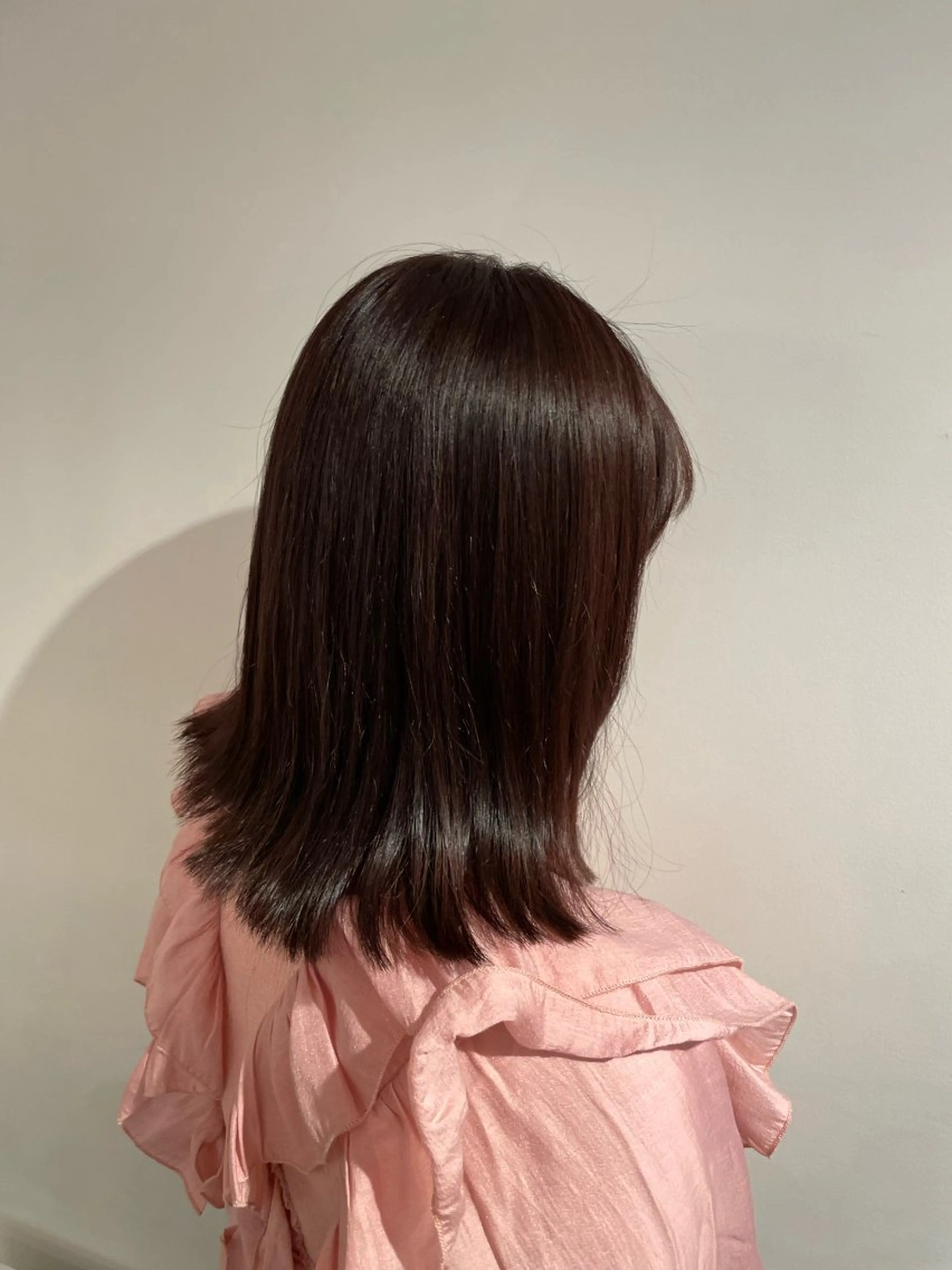 ミディアム カラー パープルカラー ヘッドスパ/カラー 葉月のヘアスタイル