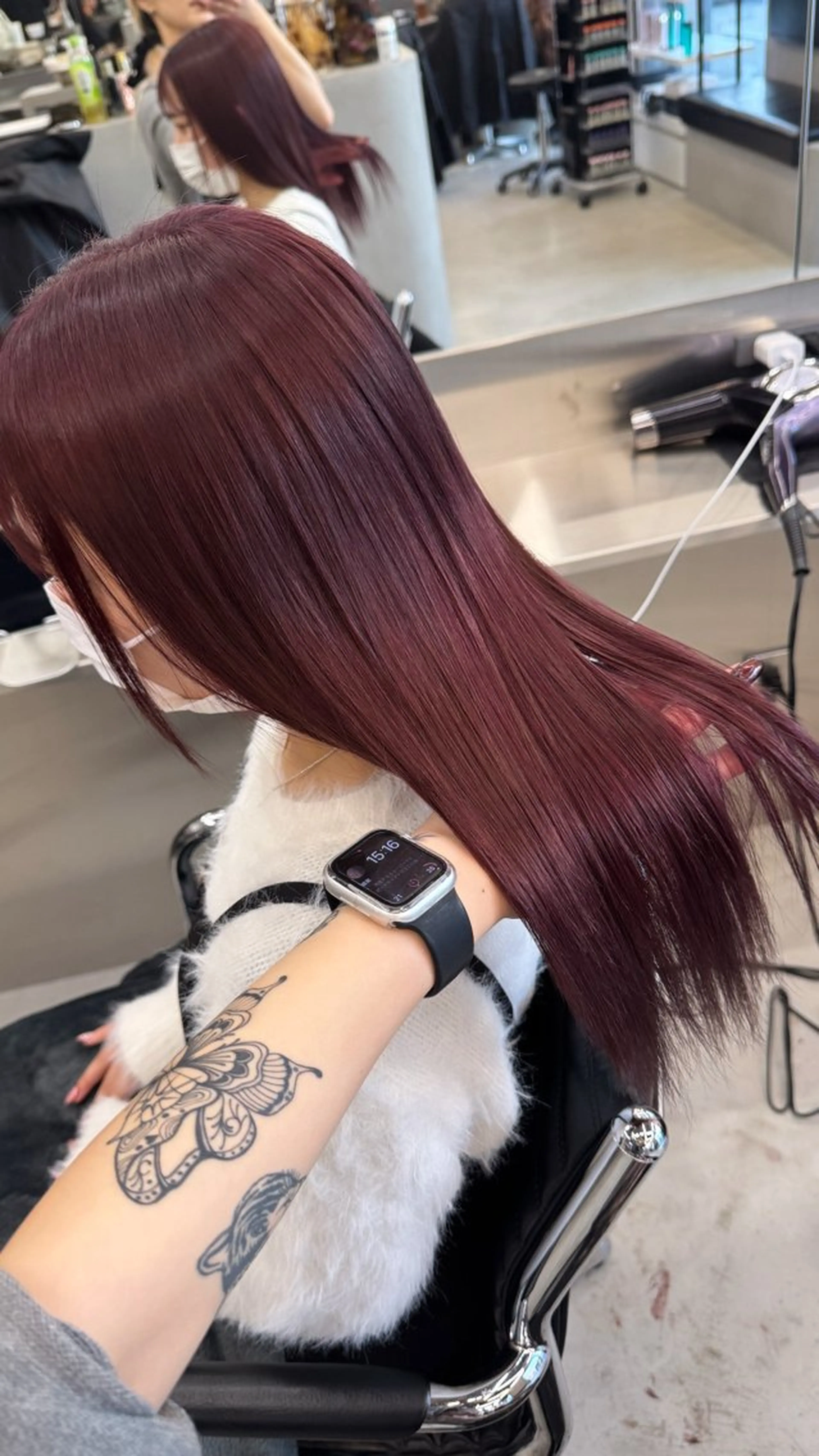 セミロング LIT.所属・レイヤーカット🎀 モデル施術◎吉村麻佳のヘアスタイル