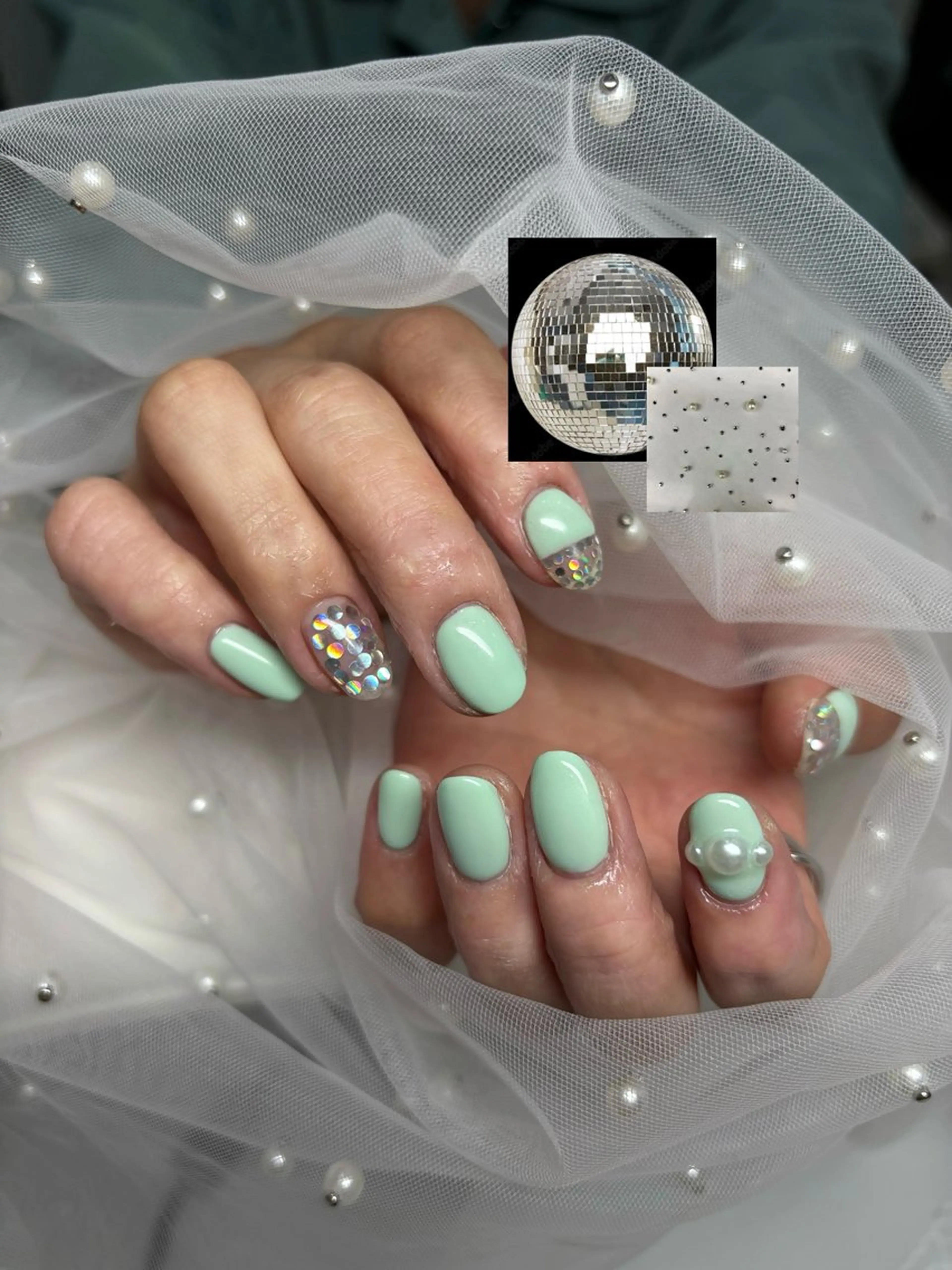 ネイル ハンドネイル Mermaid nail/Erikaのネイルデザイン