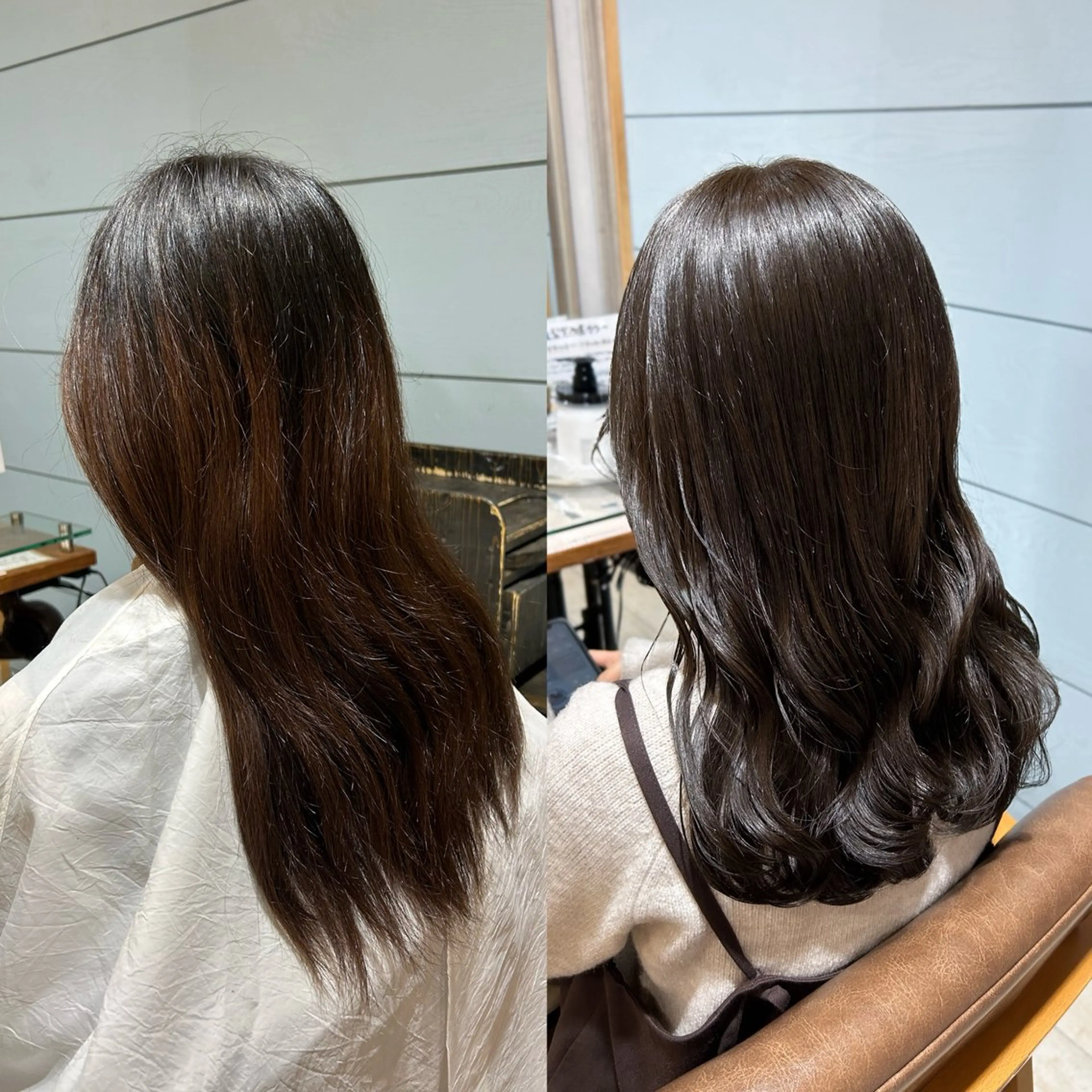 セミロング カラー カット ヘアカラー トリートメント Ami 🕊‎✨のヘアスタイル