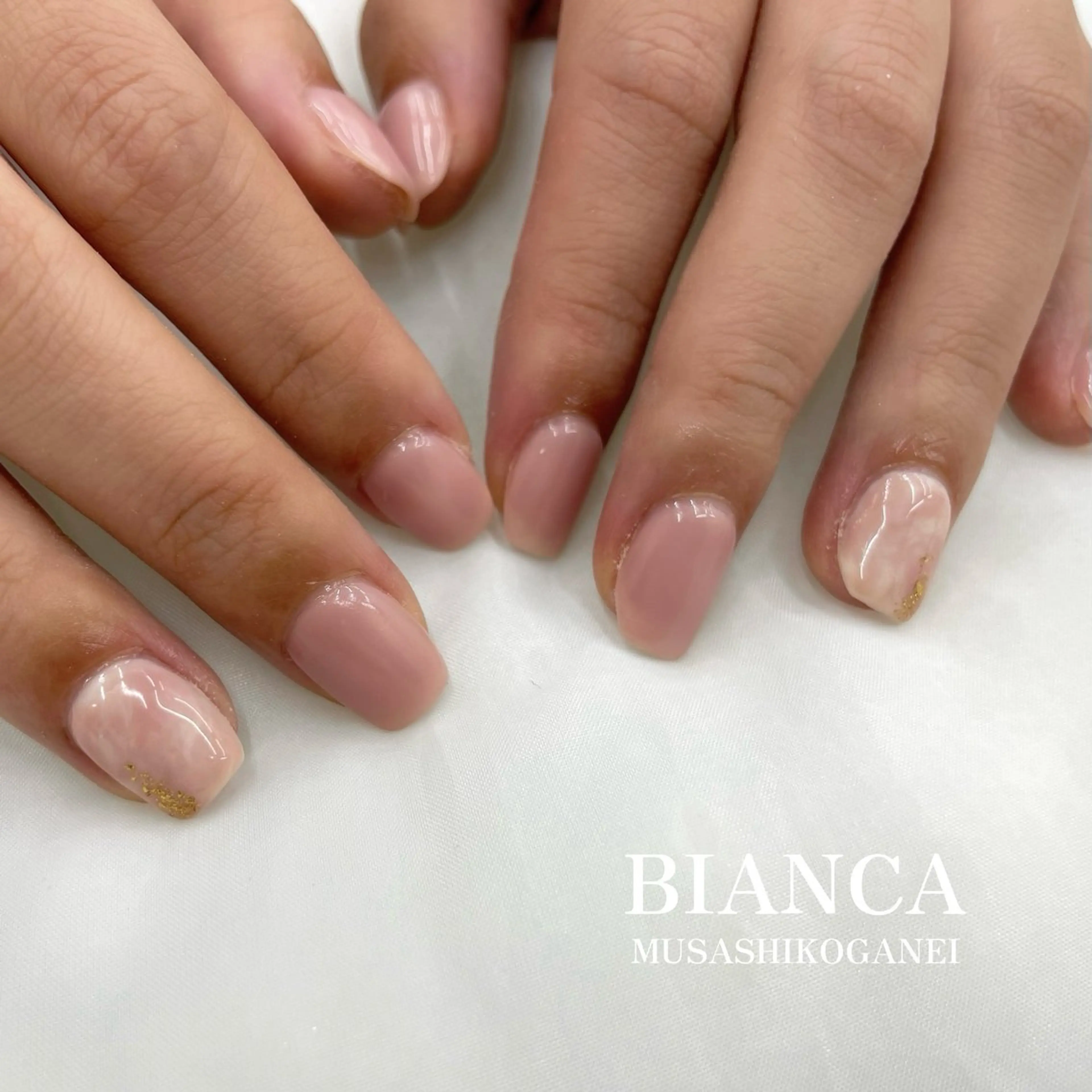 ネイル ハンドネイル Bianca🫧 SHIMIZU🩰のネイルデザイン