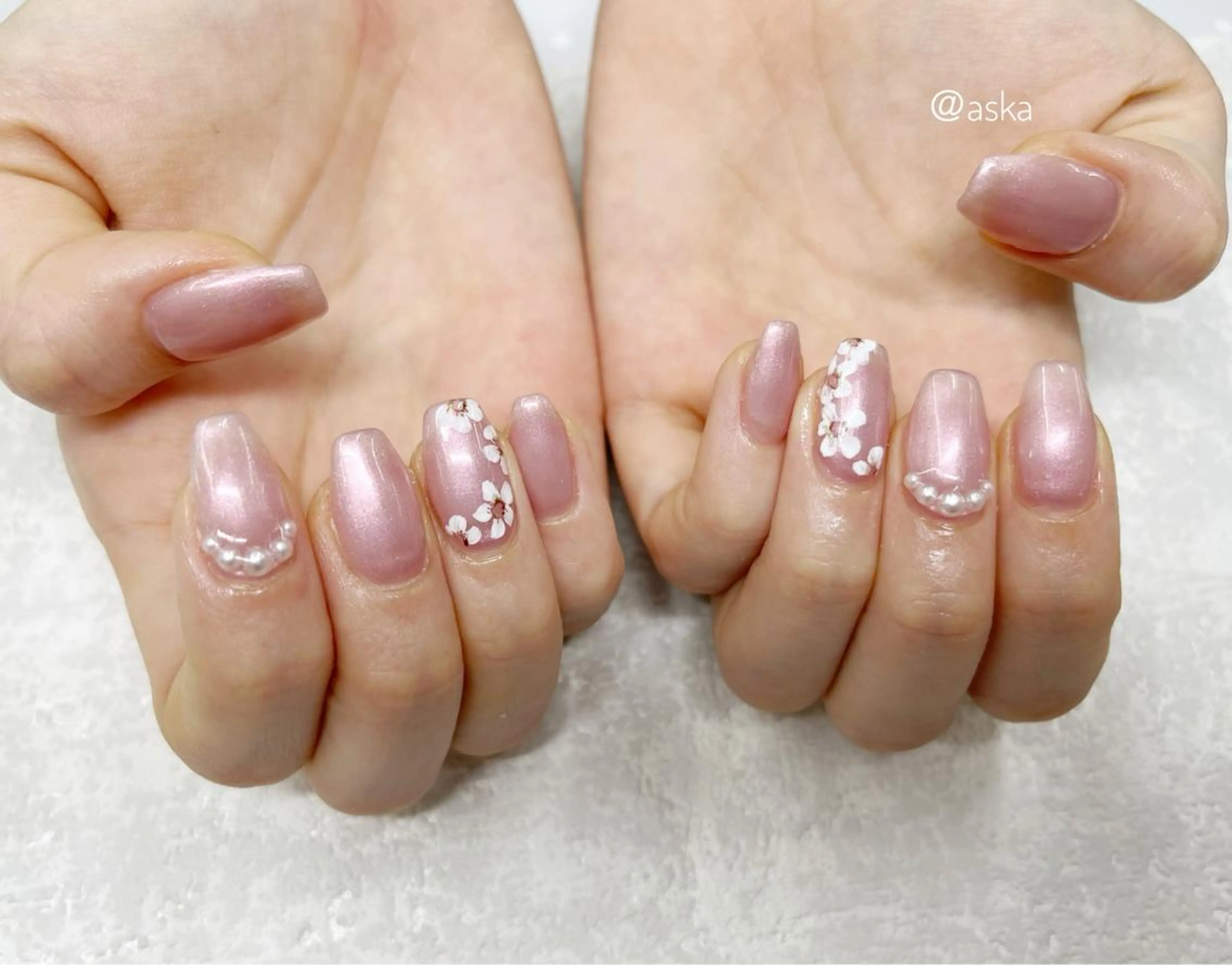 ミディアム Aspii アスピーのネイルデザイン