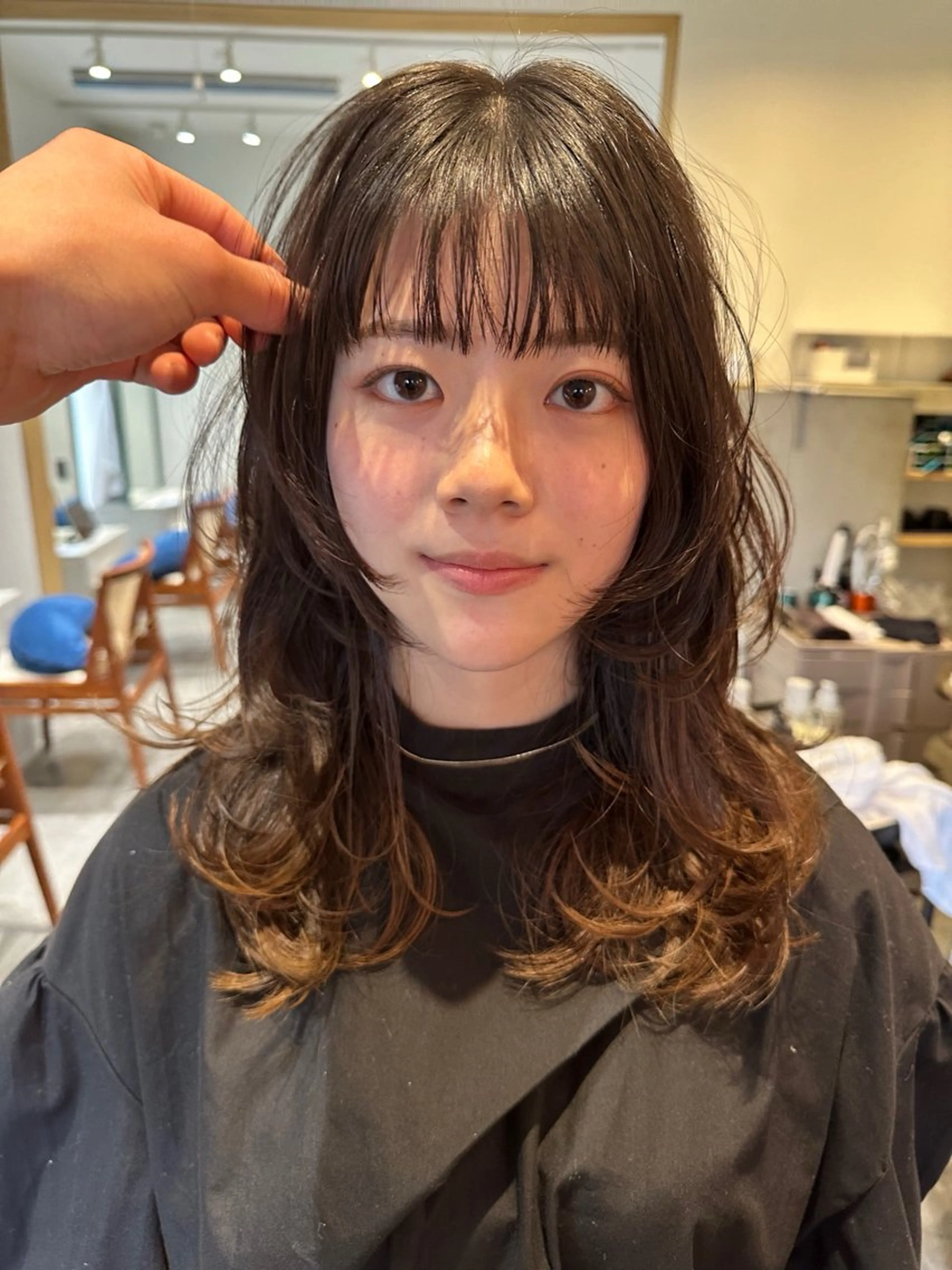 セミロング レイヤーカット カット 大人ショート/鎌倉/ 似合わせ/不動のヘアスタイル