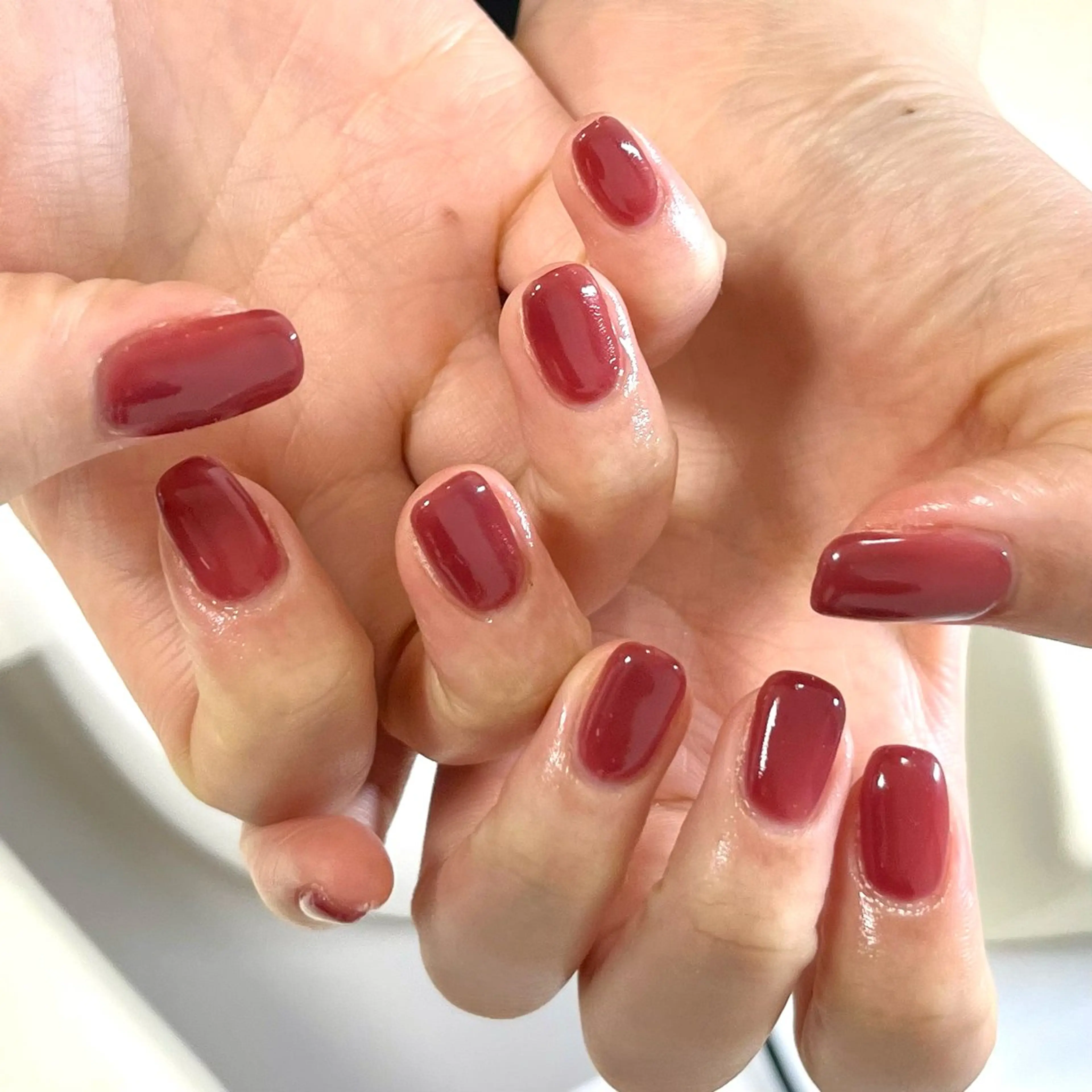 ネイル スクエアネイル Bianca 宮内のネイルデザイン