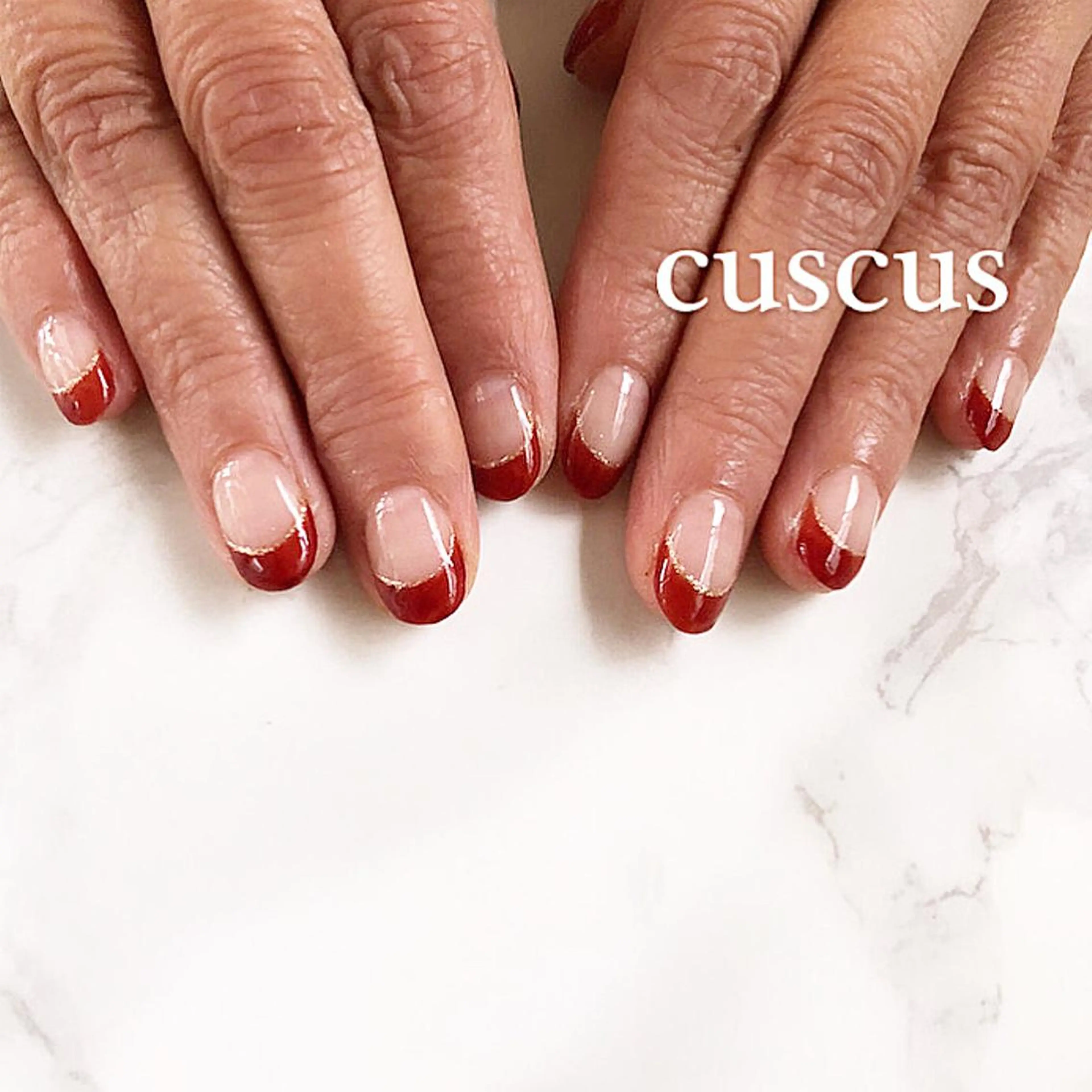 ネイル ハンドネイル ＣＵＳＣＵＳ …ｔ.akiのネイルデザイン