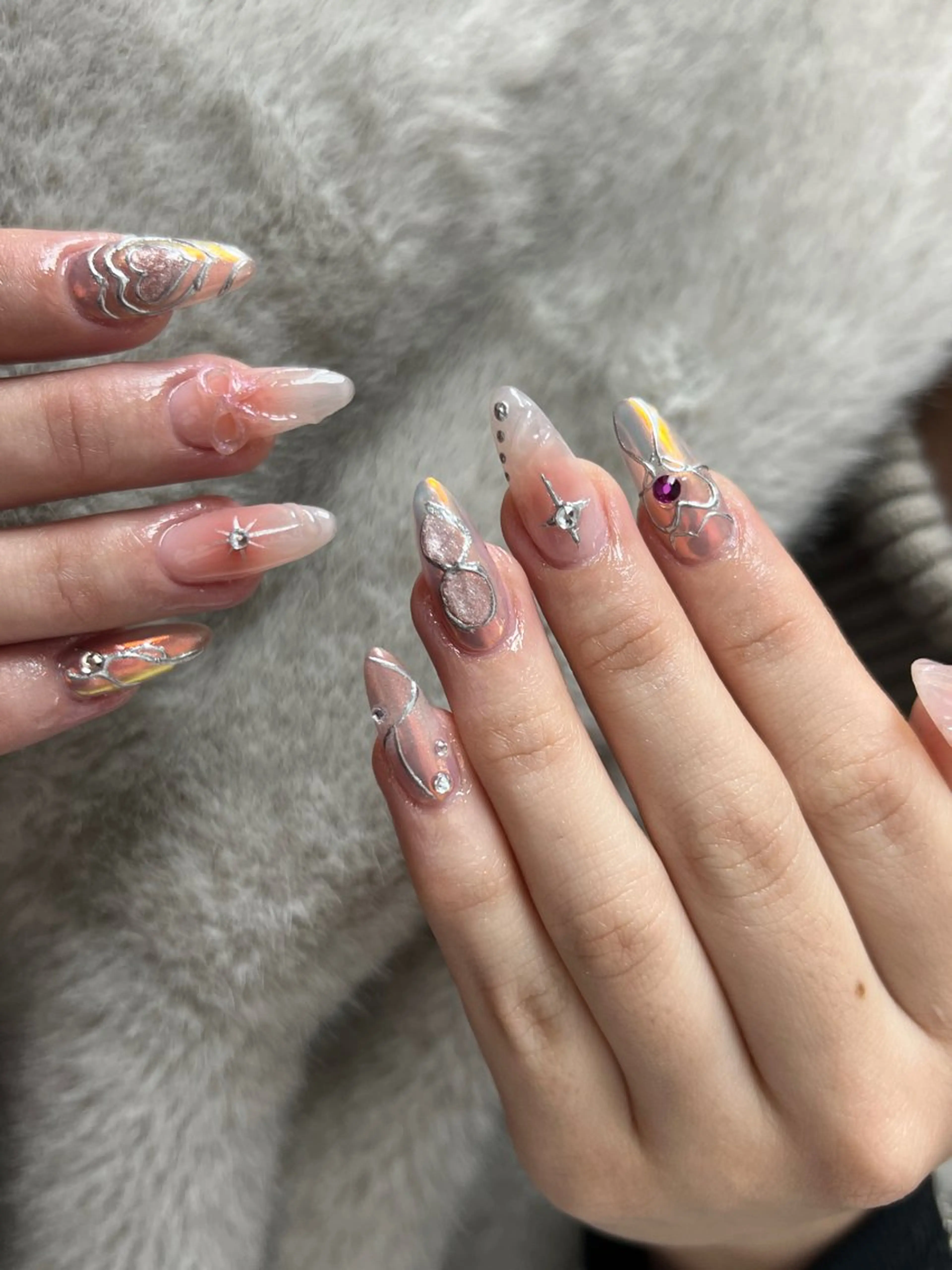 ネイル 長さ出し Iconic所属・Iconic Nailのネイルデザイン