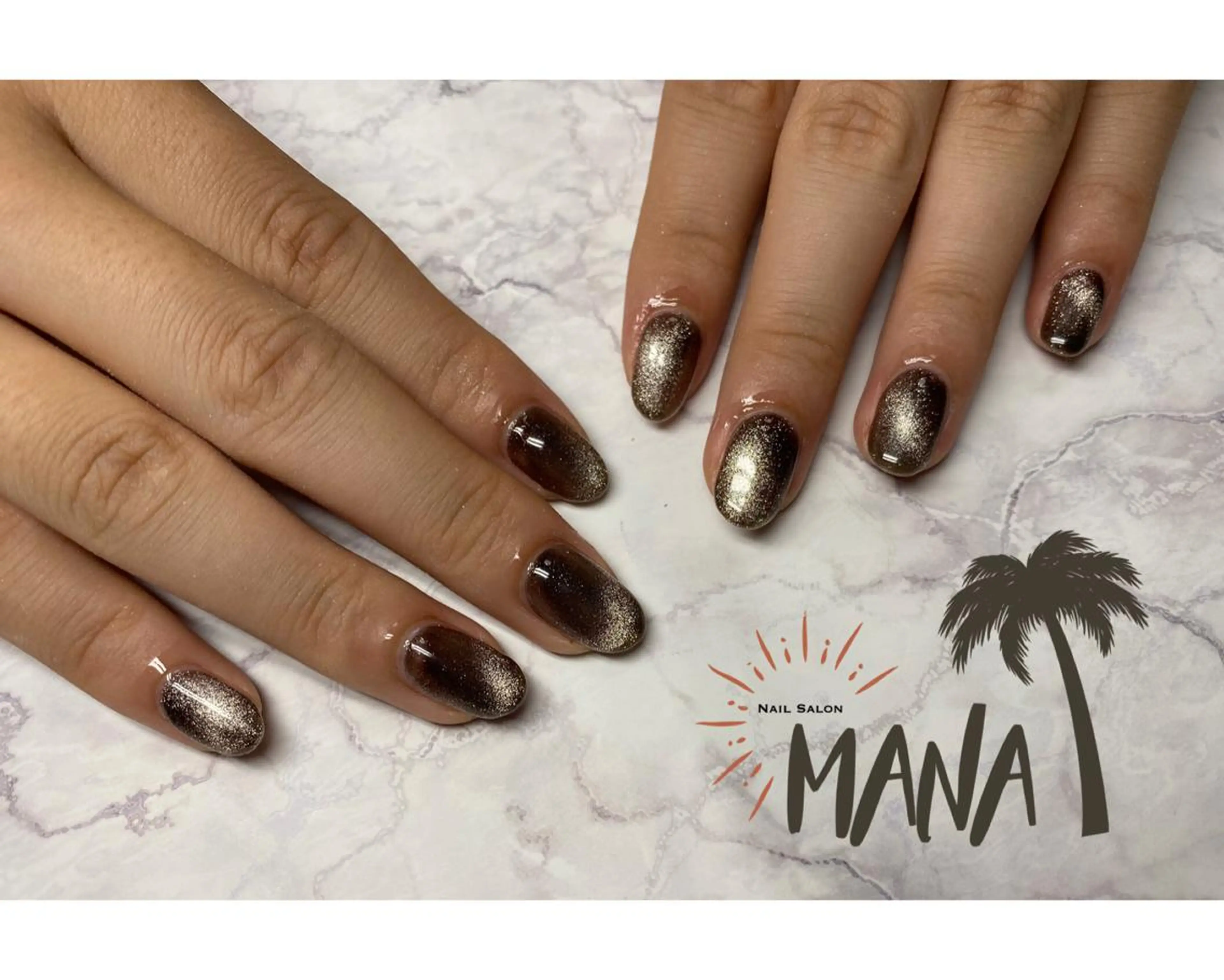 ネイル ハンドネイル Mana‪ ‪·͜· ❤︎‬のネイルデザイン