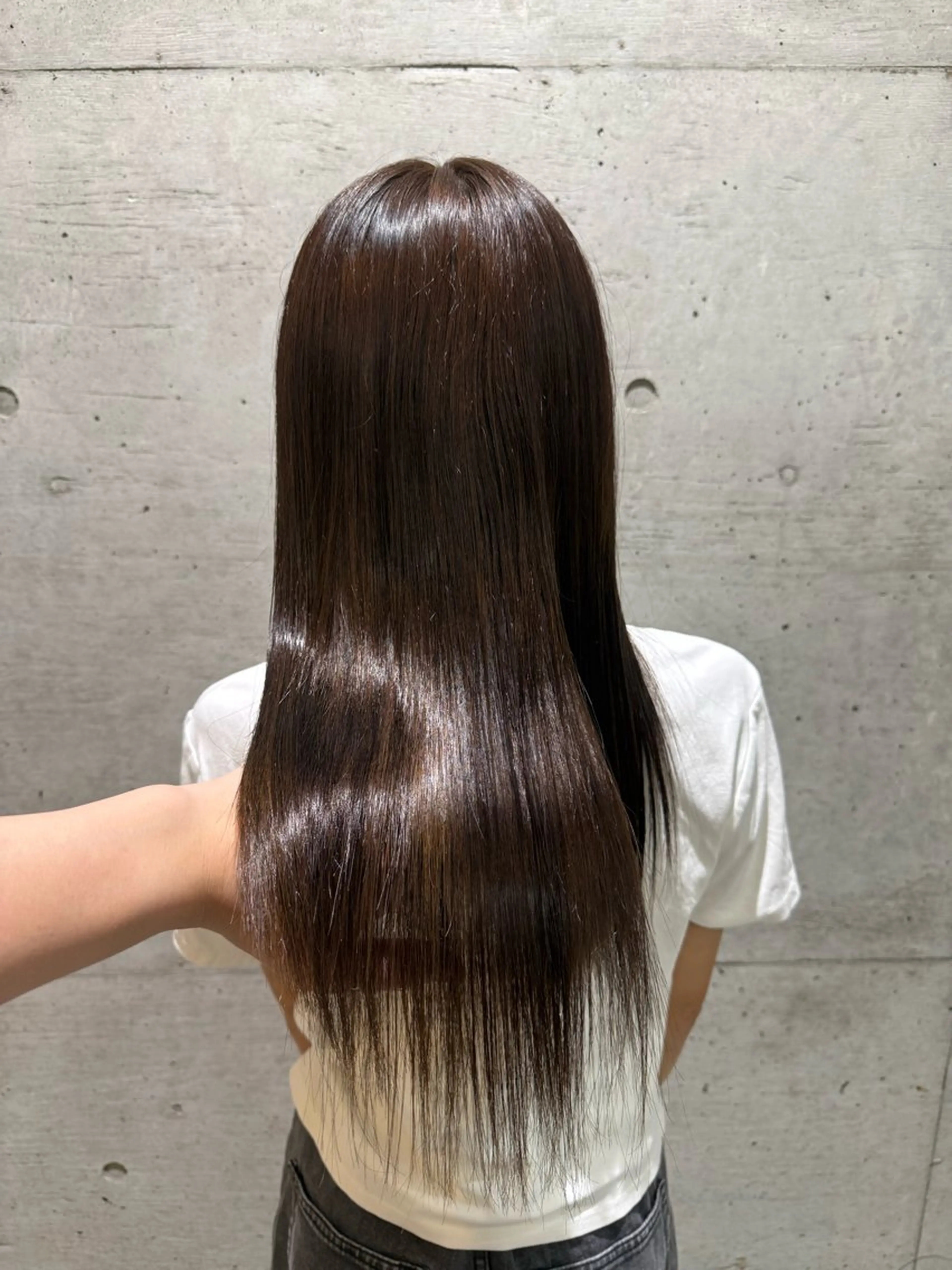 カット、酸熱トリートメント(サブリミック)の写真