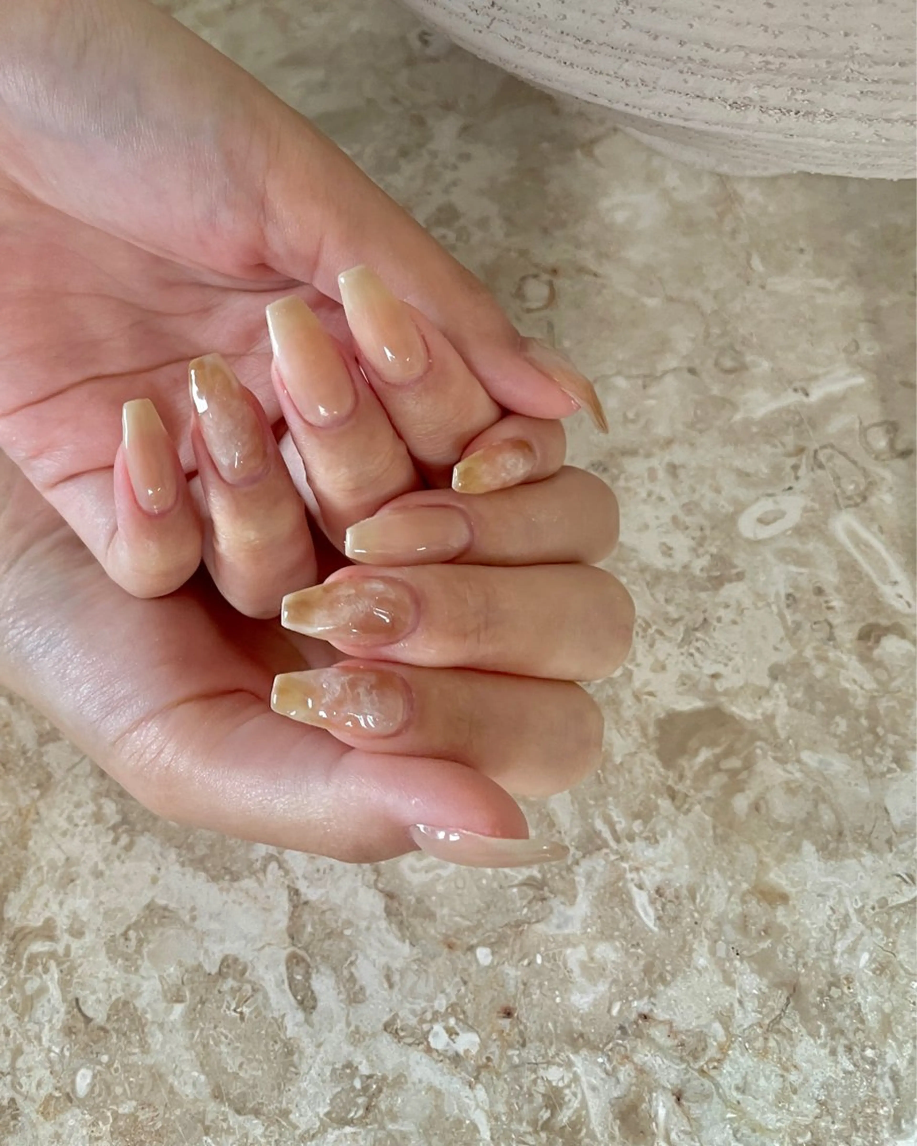 ネイル ハンドネイル "achoe" コエ HARUNAのネイルデザイン