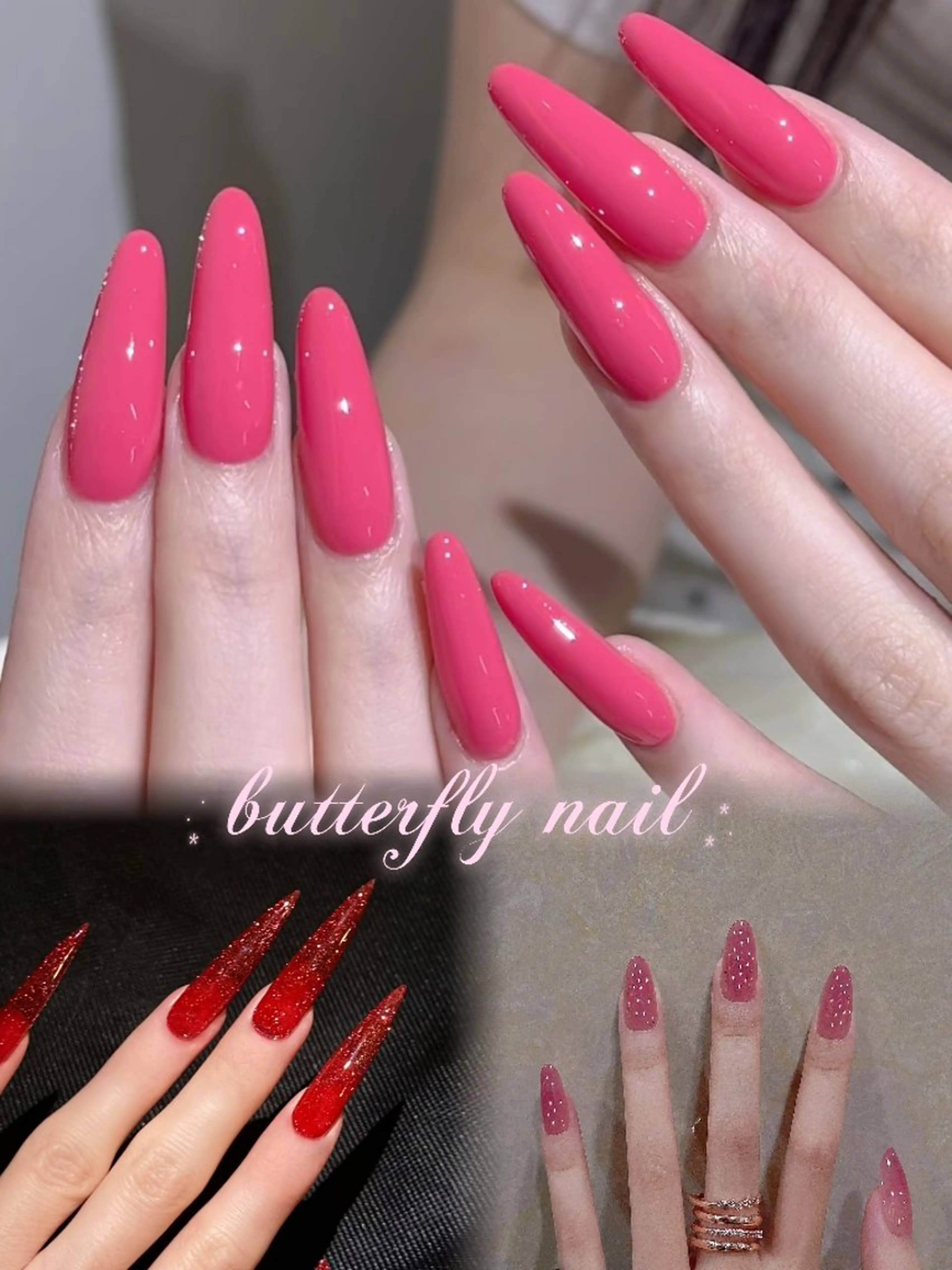 【チップ長さだし】ワンカラー/ラメ/ベージュの写真