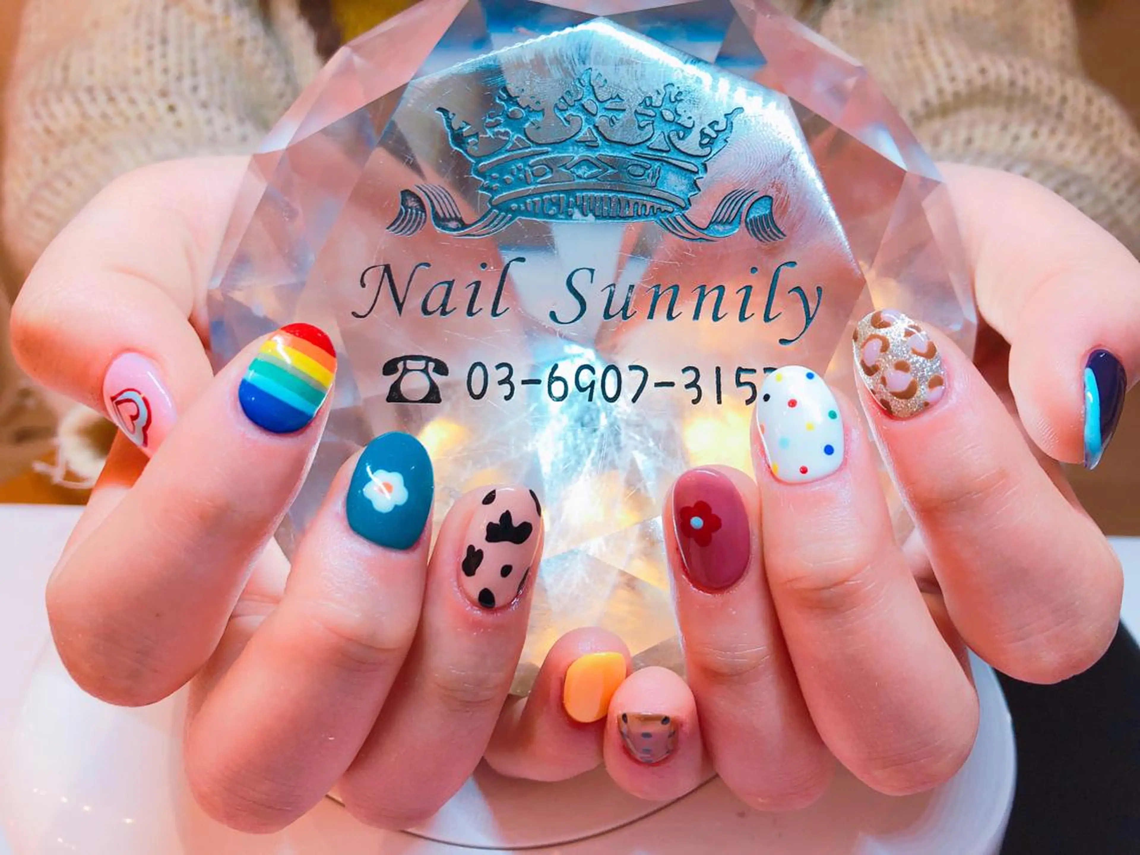 ネイル 長さだし専門店 M2 rikaのネイルデザイン