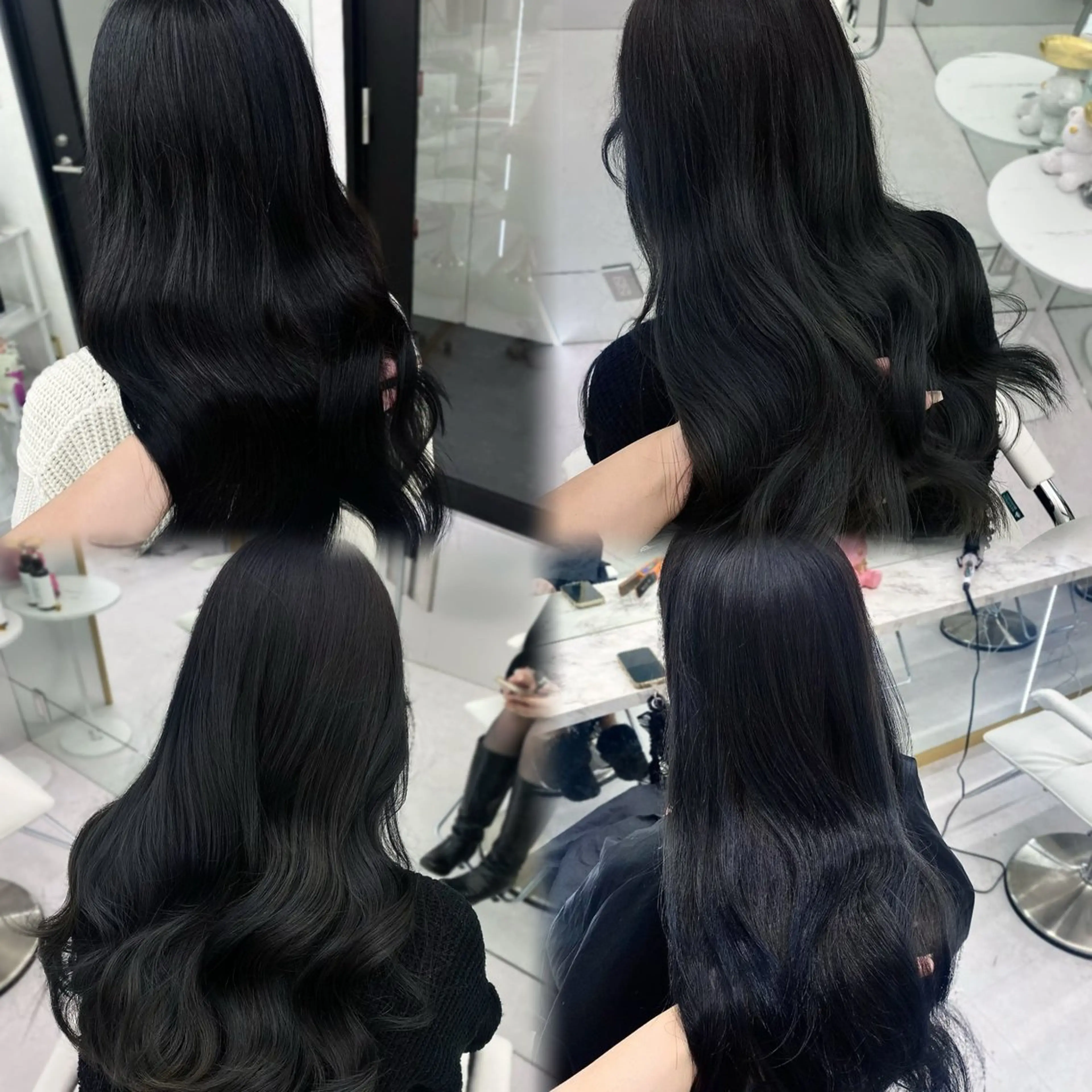 ロング カラー 🖤韓国･網紅 KOYUKI🖤のヘアスタイル