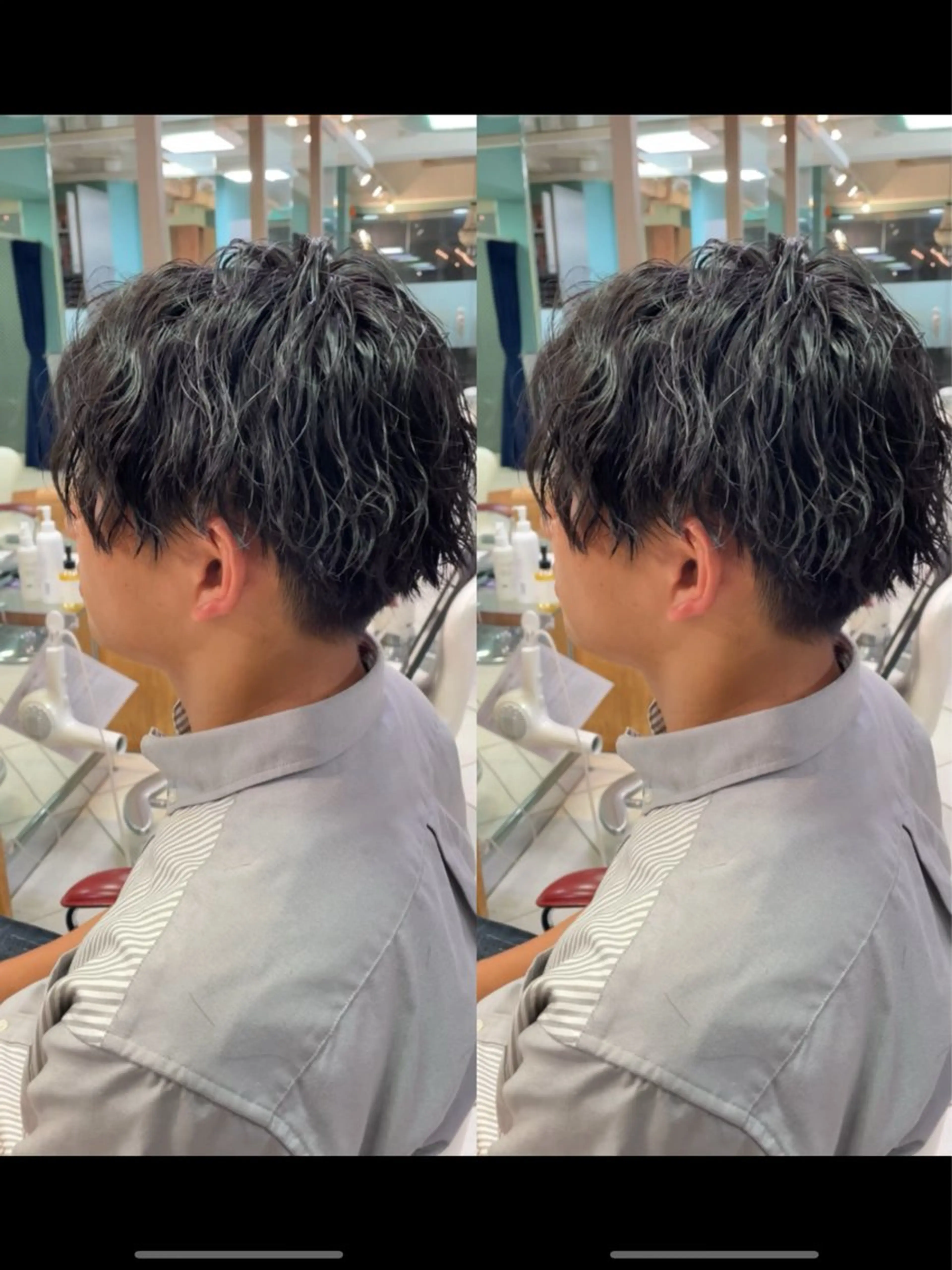 ミディアム パーマ メンズ 🌫️EARTH 【タツキ】🌫️のヘアスタイル