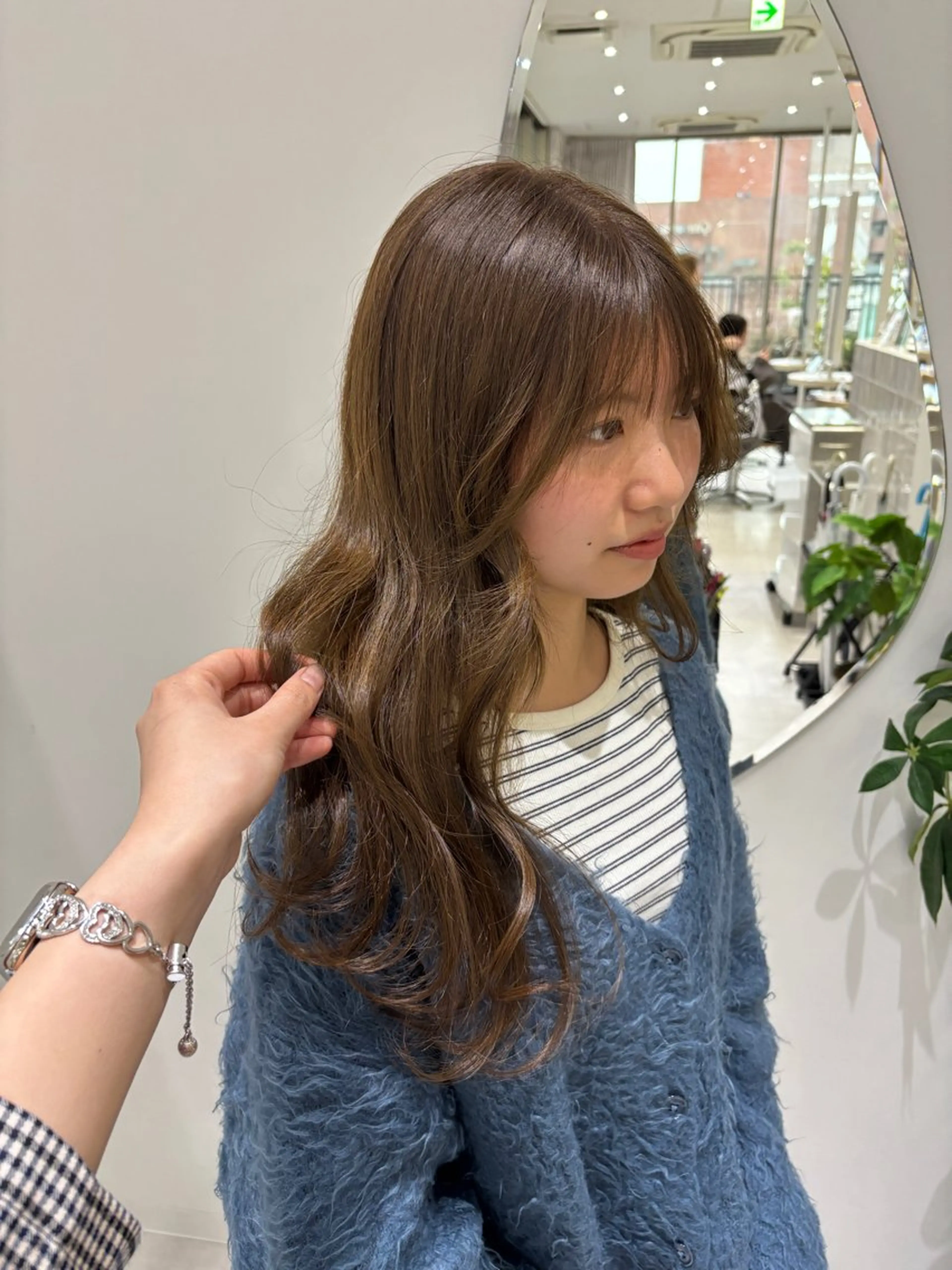 ロング ヘアカラー トリートメント Zina天神/ nozomiのヘアスタイル